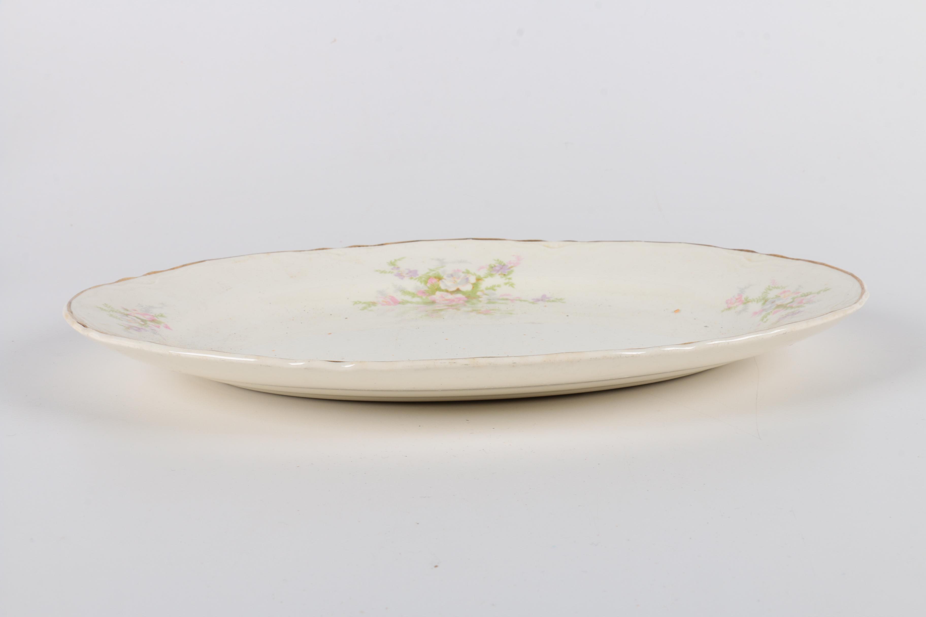 Homer Laughlin Floral Tableware Set