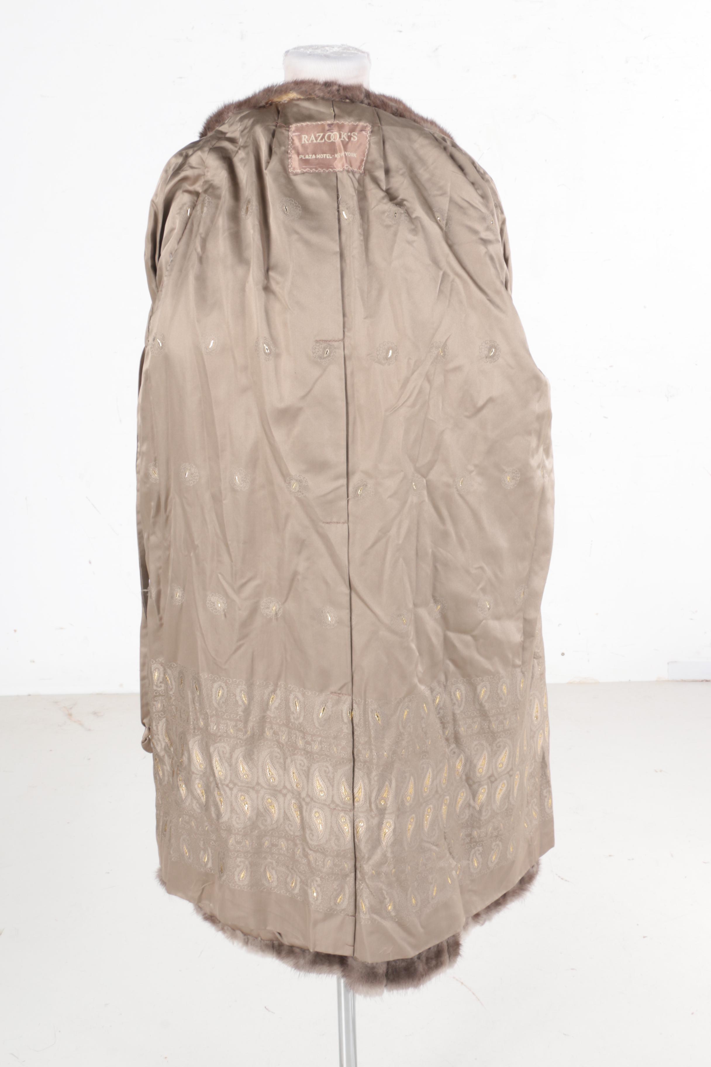 Razook's Mink Fur Coat