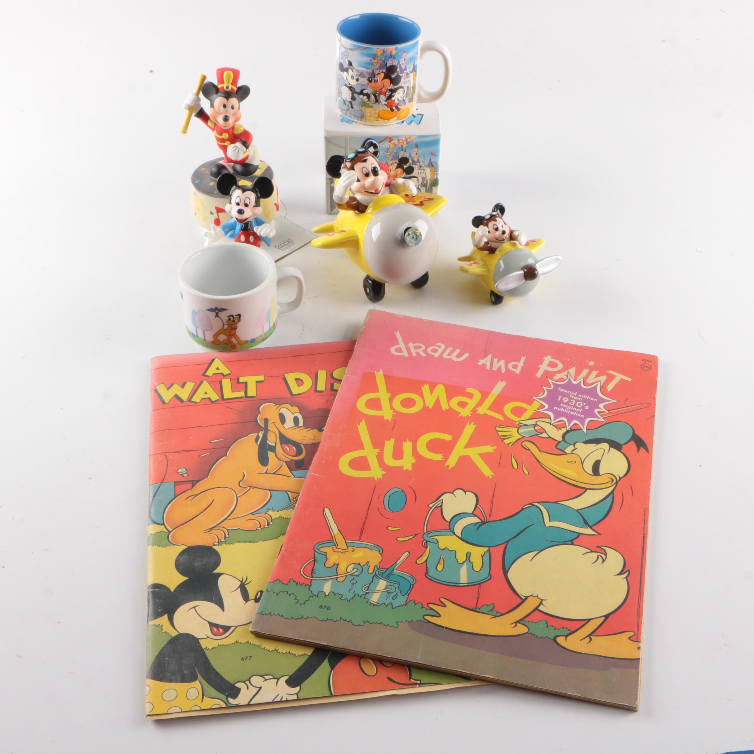 Collection of Vintage Walt Disney Memorabilia