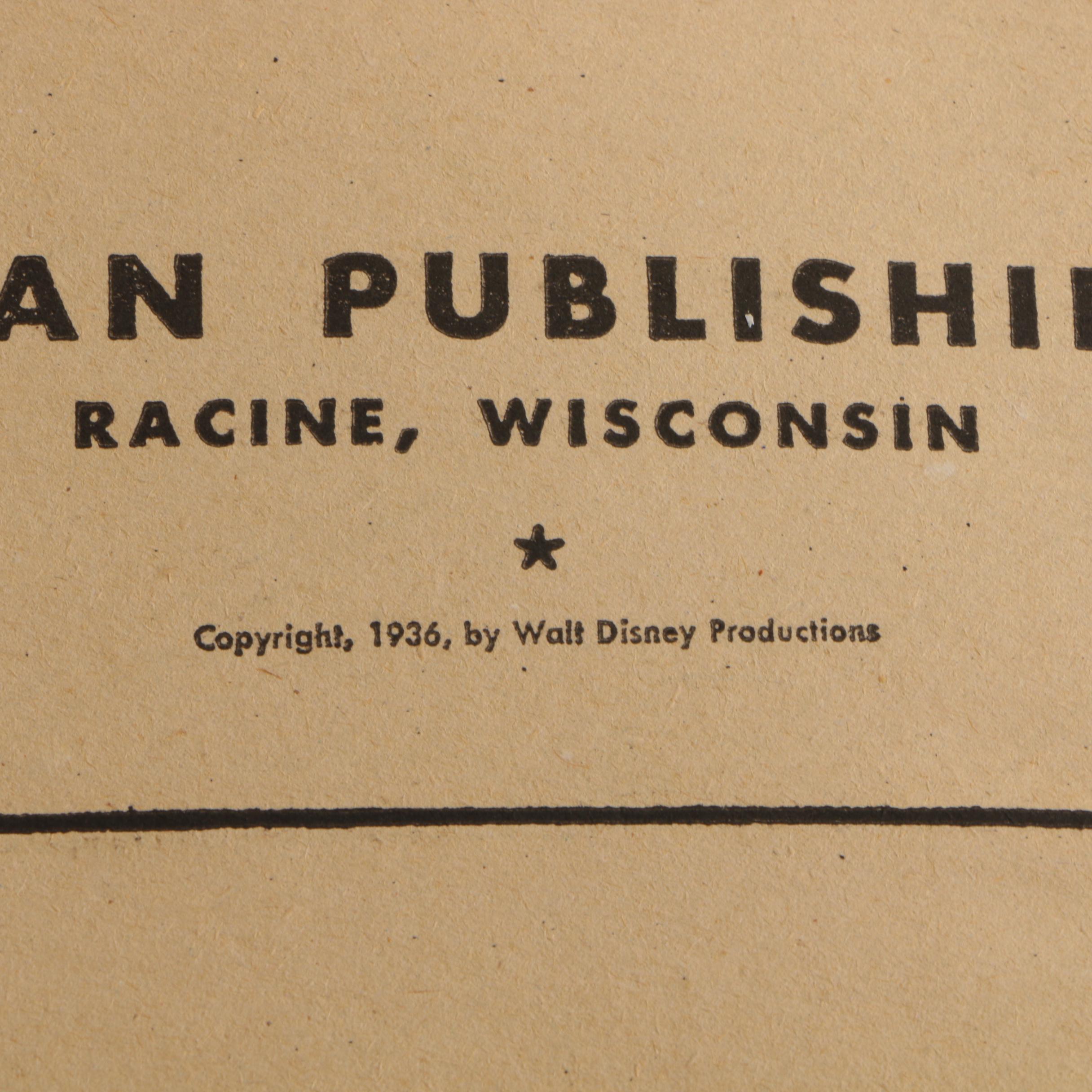 Collection of Vintage Walt Disney Memorabilia