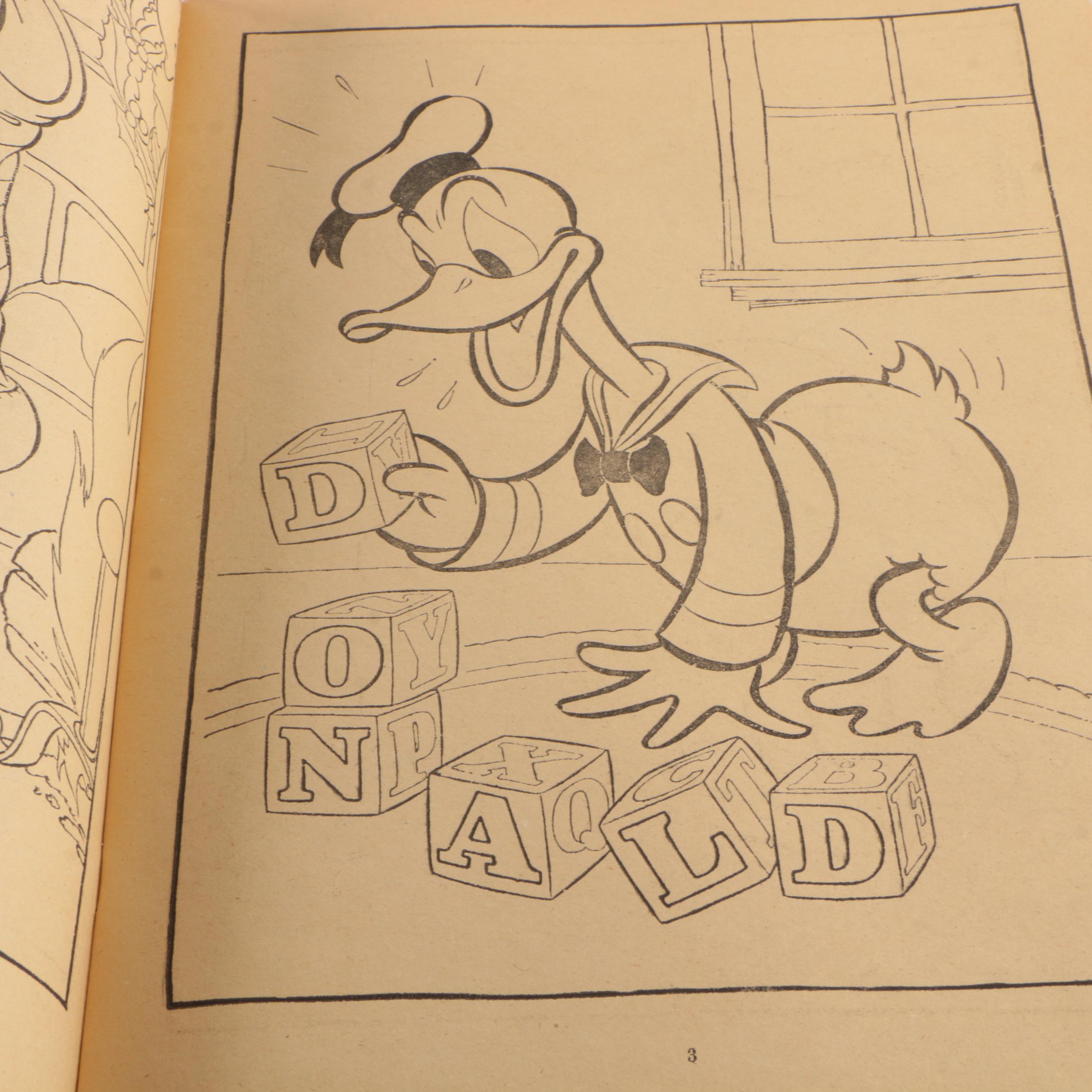 Collection of Vintage Walt Disney Memorabilia