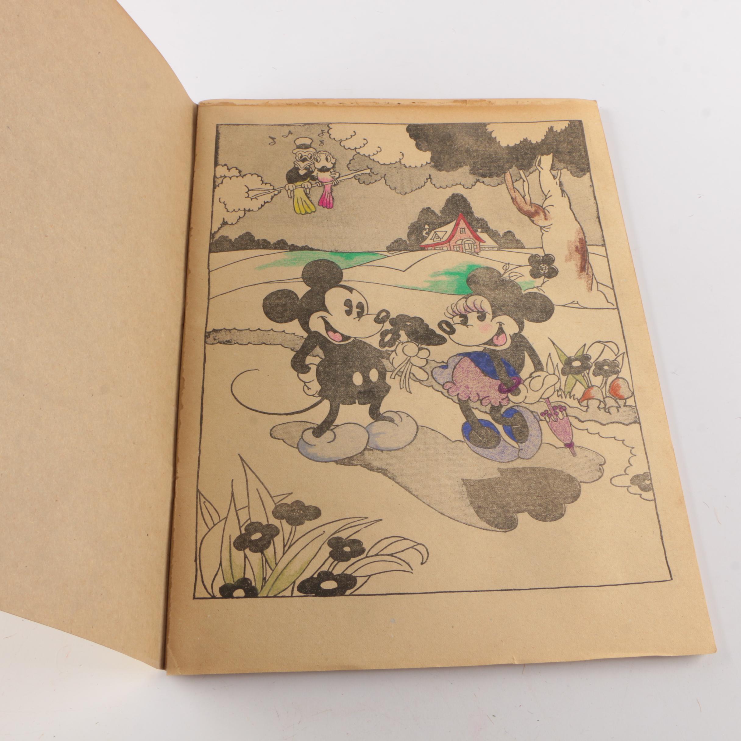 Collection of Vintage Walt Disney Memorabilia