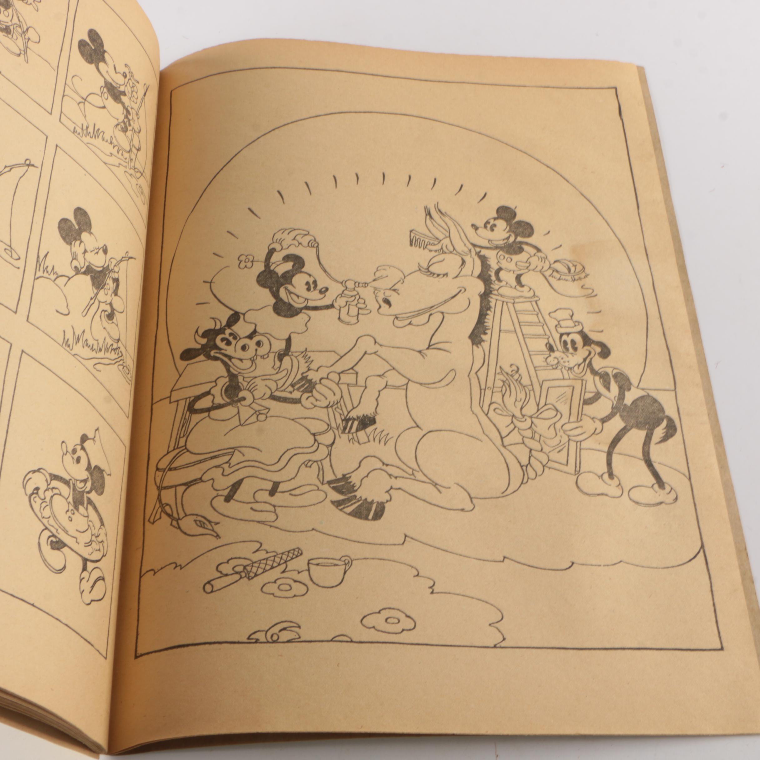 Collection of Vintage Walt Disney Memorabilia