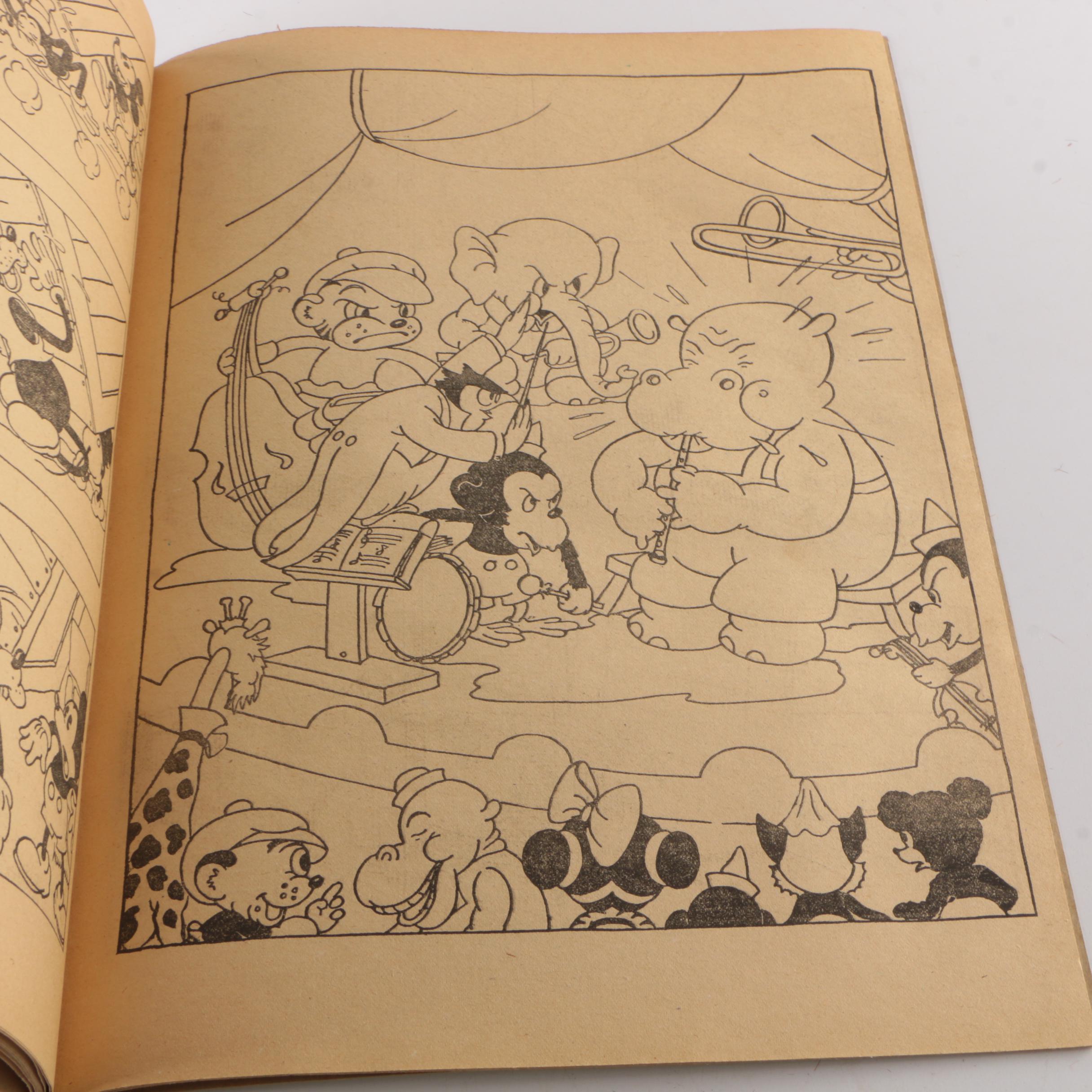 Collection of Vintage Walt Disney Memorabilia