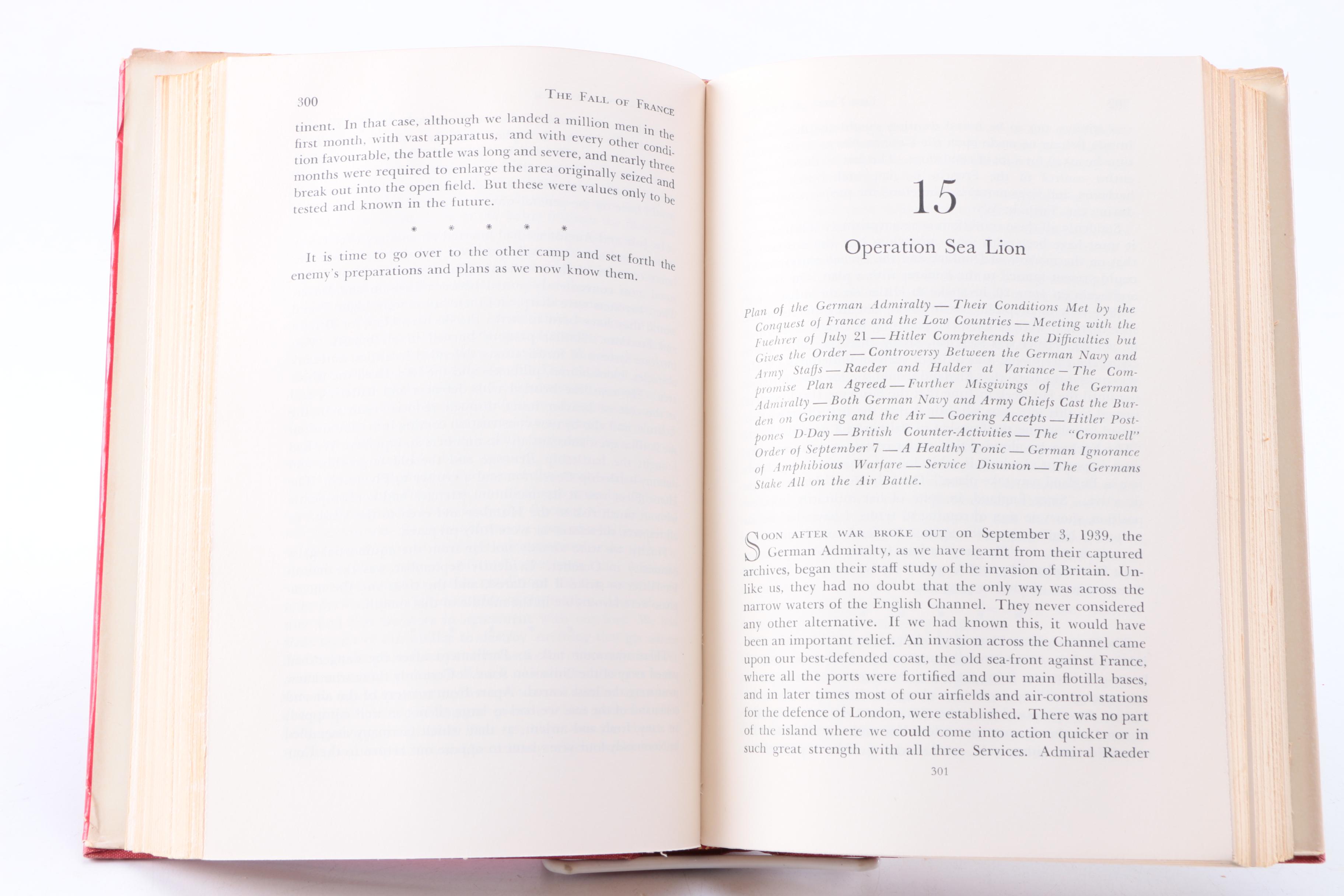 Winston Churchill Books featuring "The Second World War" Series