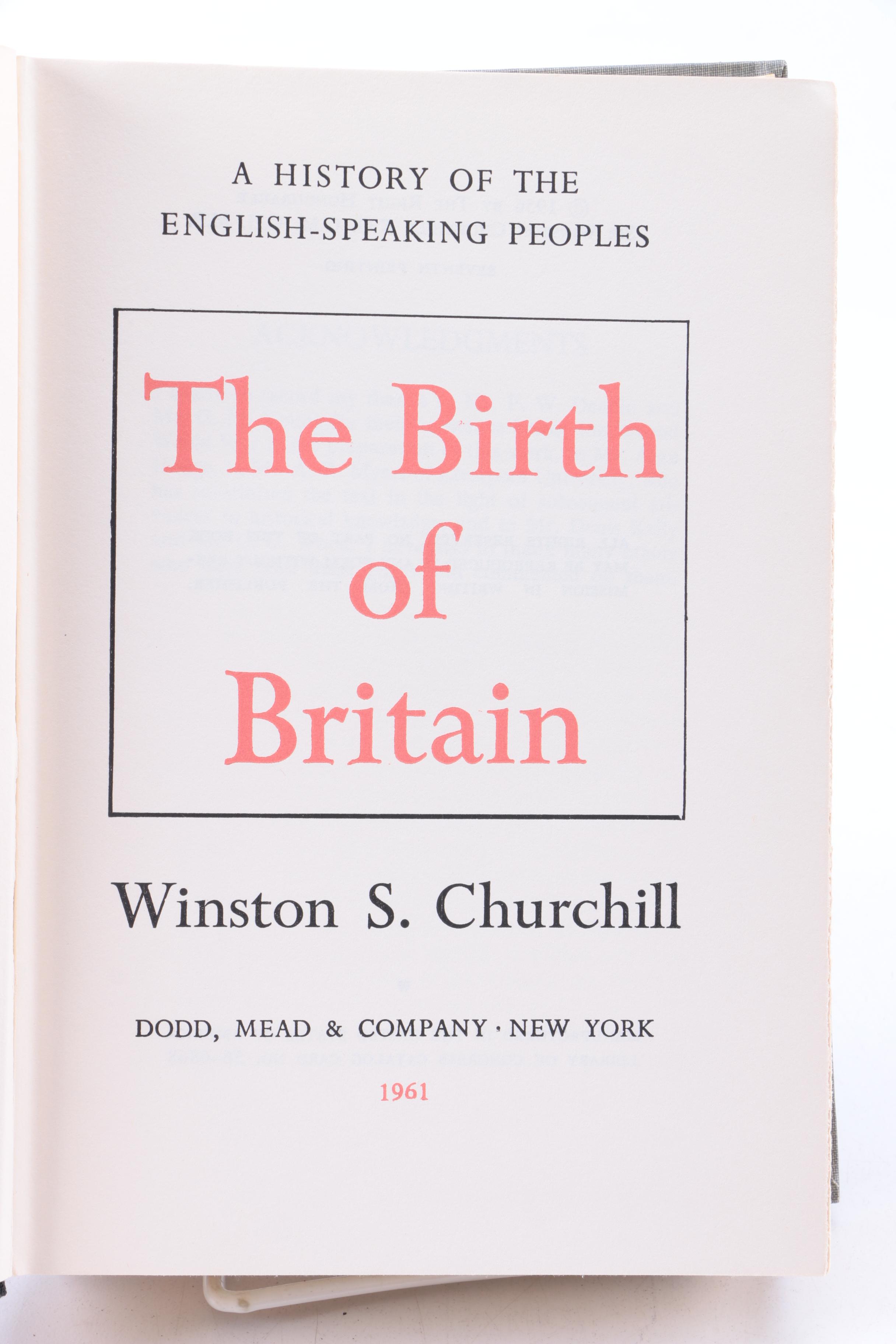 Winston Churchill Books featuring "The Second World War" Series