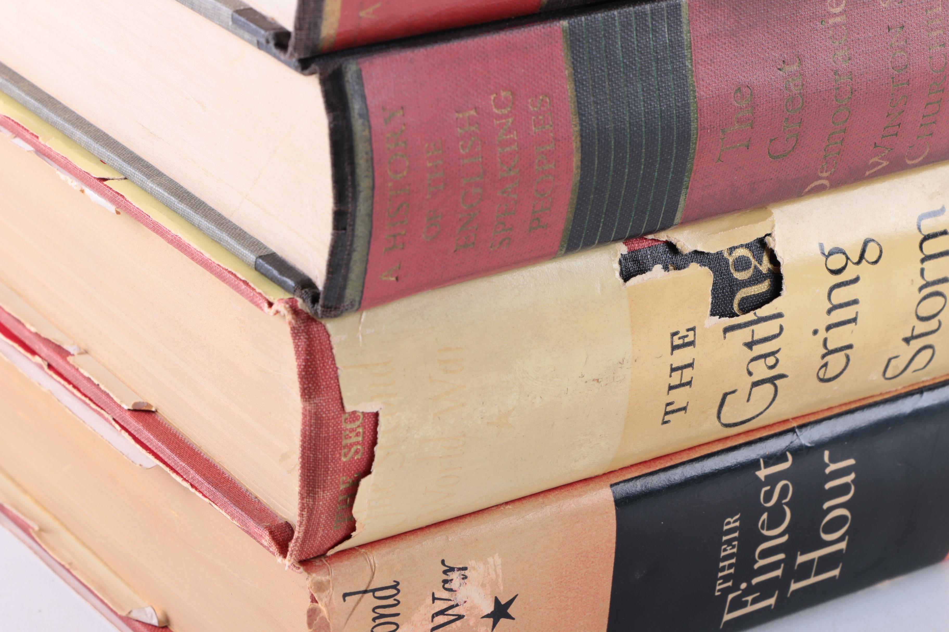 Winston Churchill Books featuring "The Second World War" Series