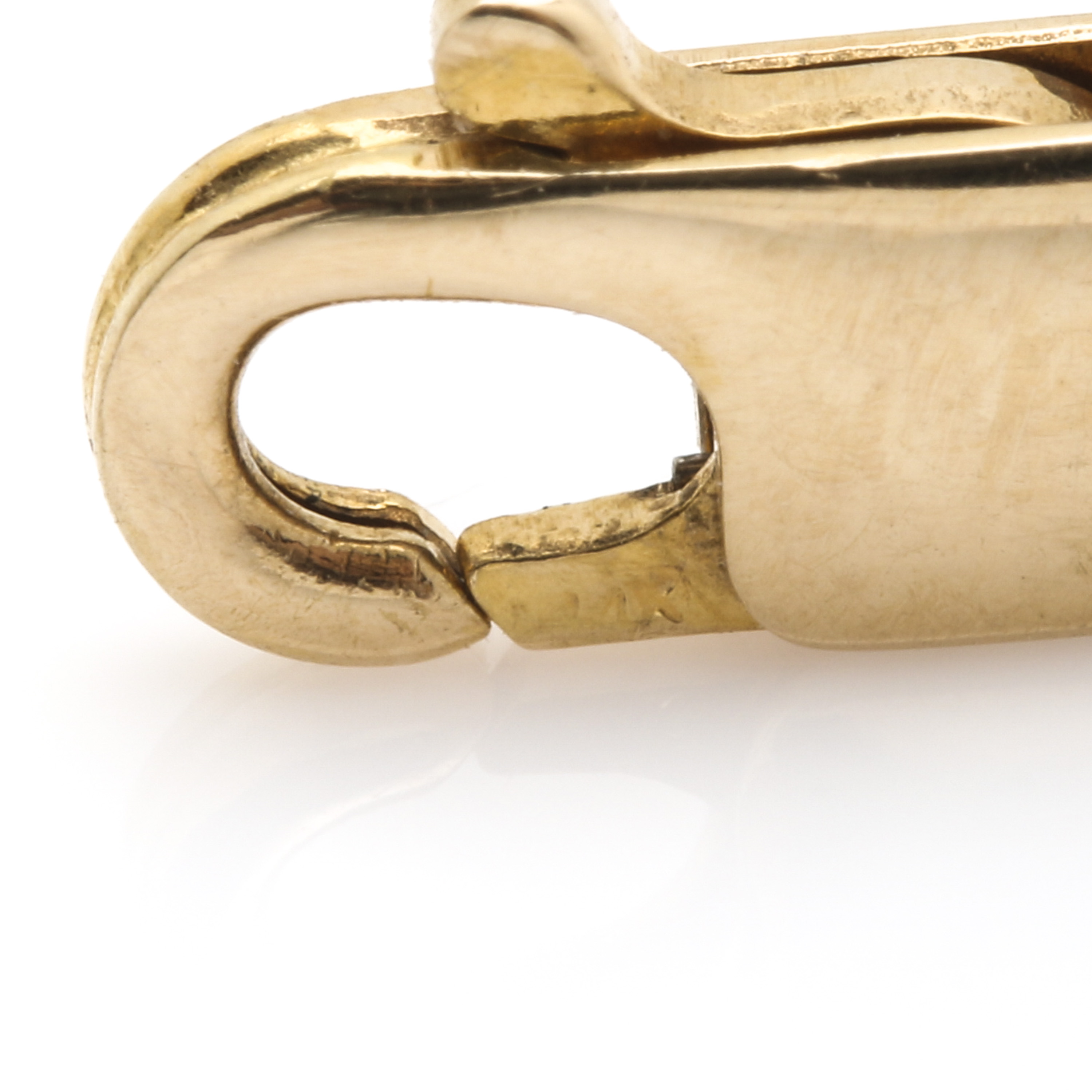 14K Yellow Gold Diamond and Blue Sapphire Bracelet