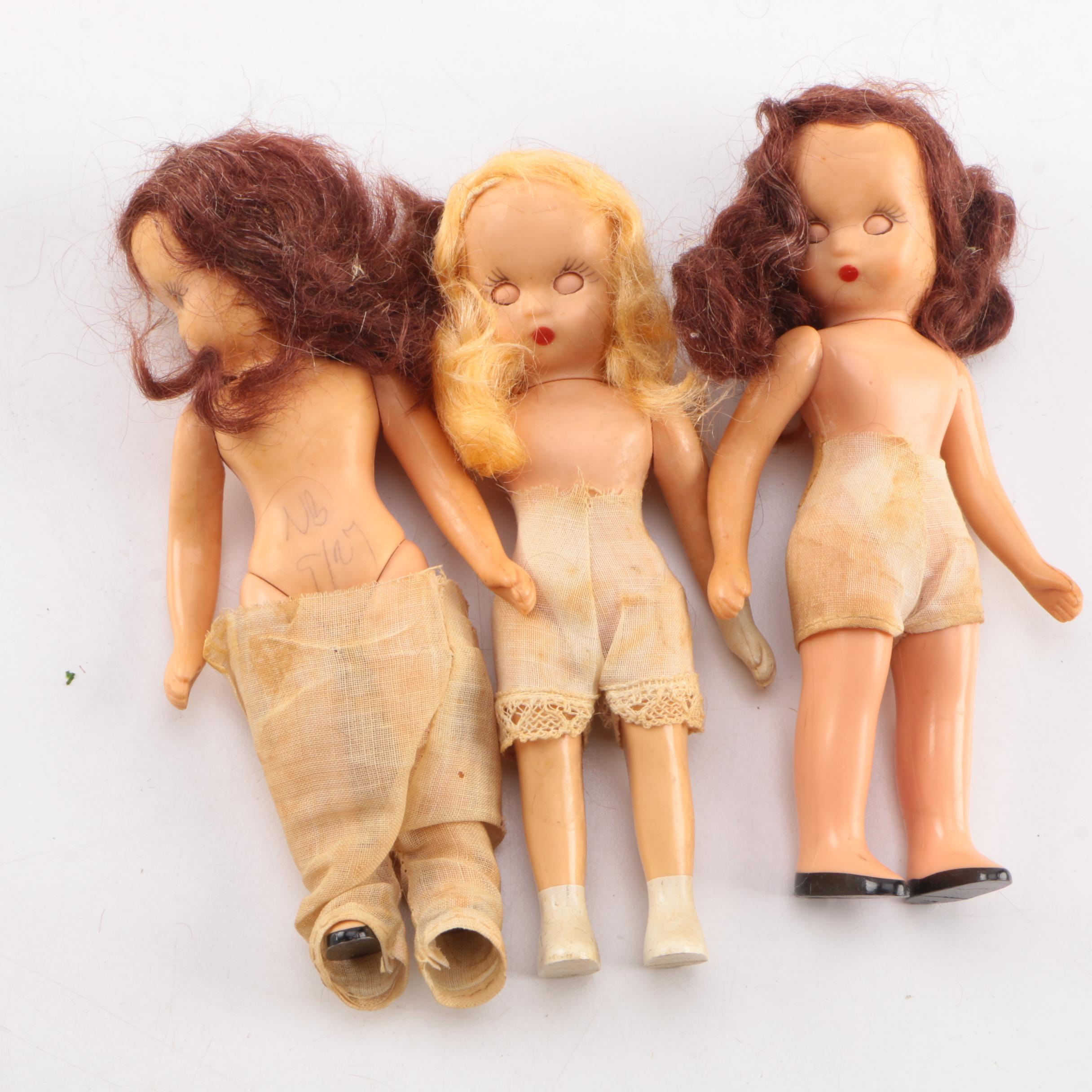 Collection of Small Dolls