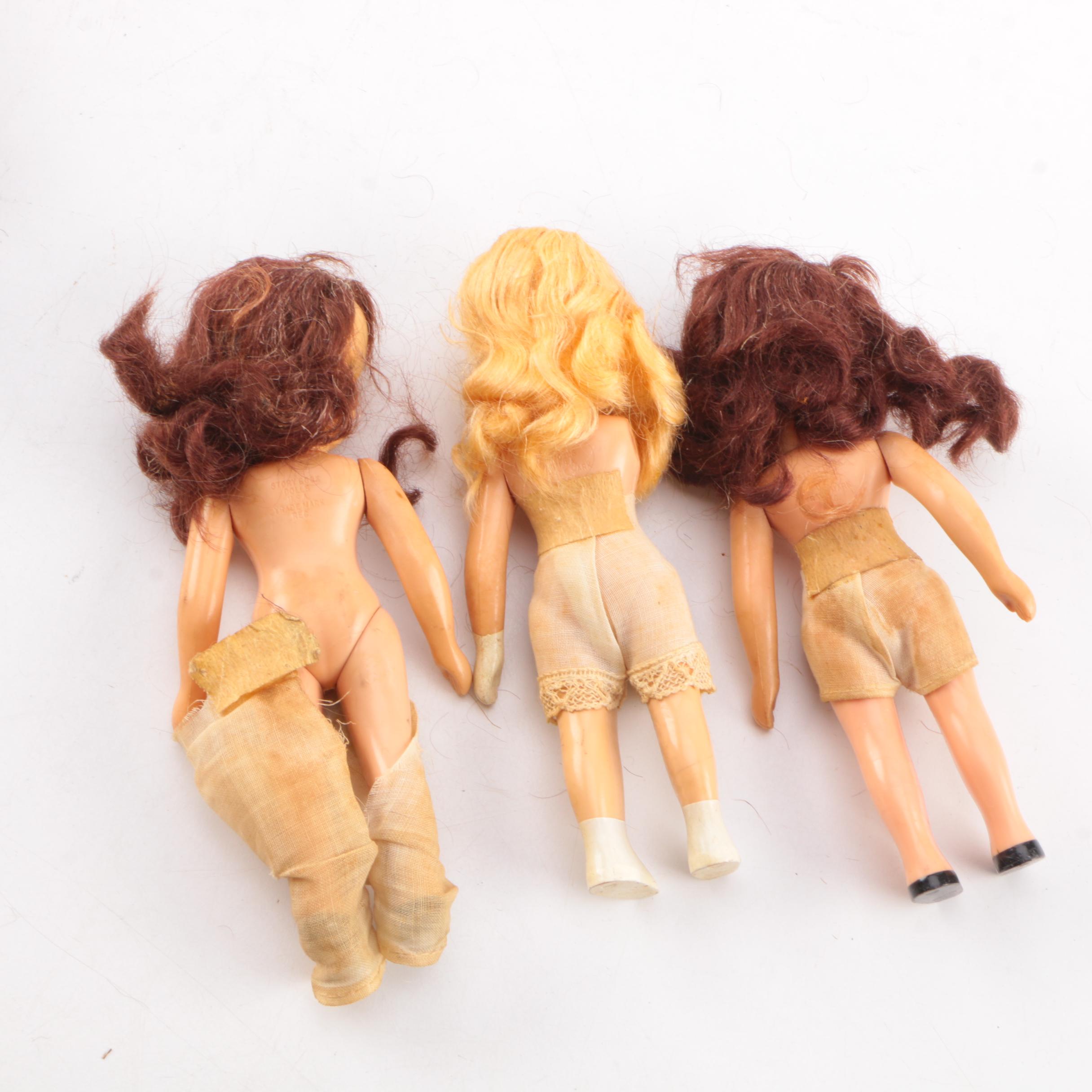 Collection of Small Dolls