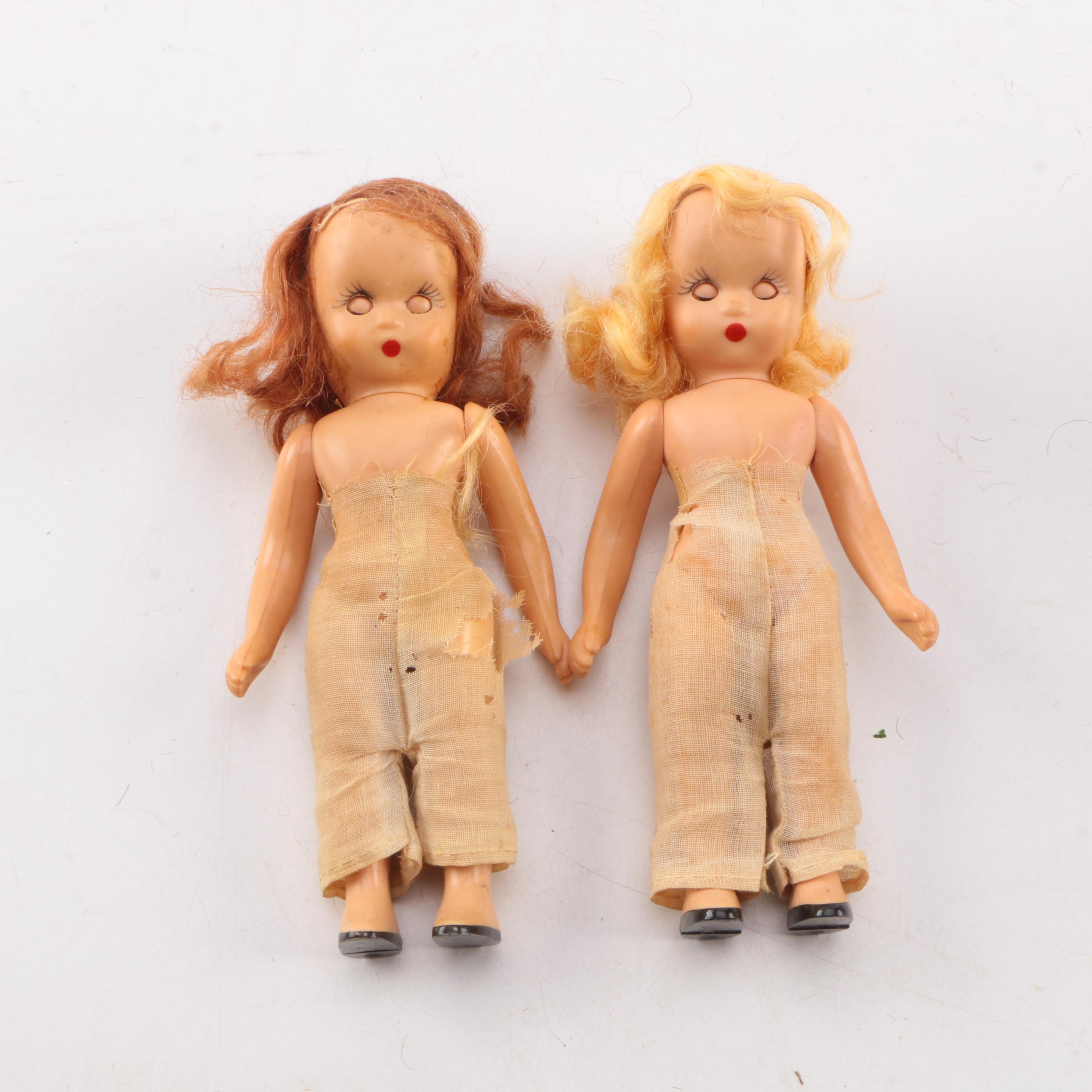 Collection of Small Dolls