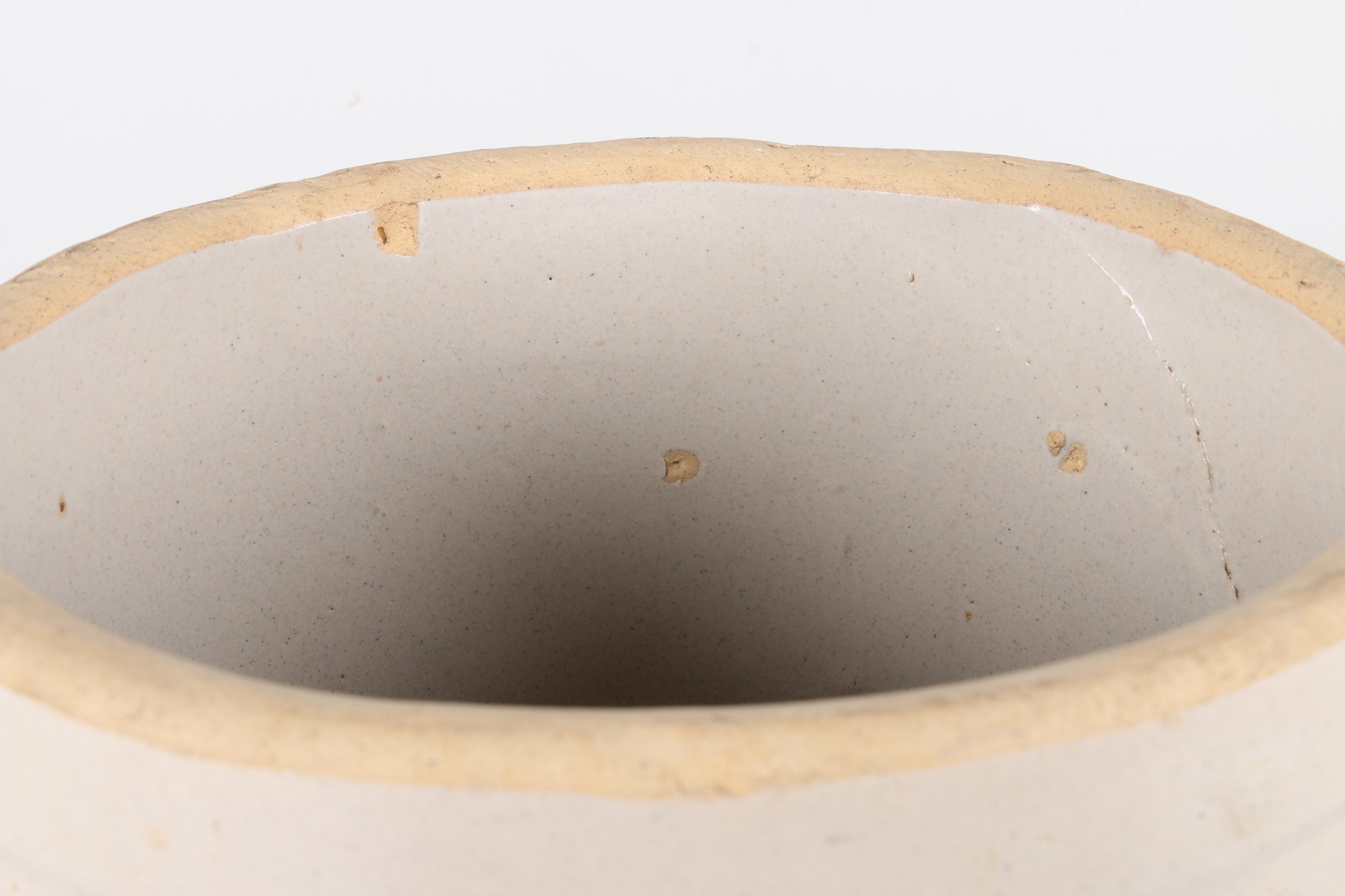 Pittsburg Pottery Two Gallon Stoneware Crock and Pitcher