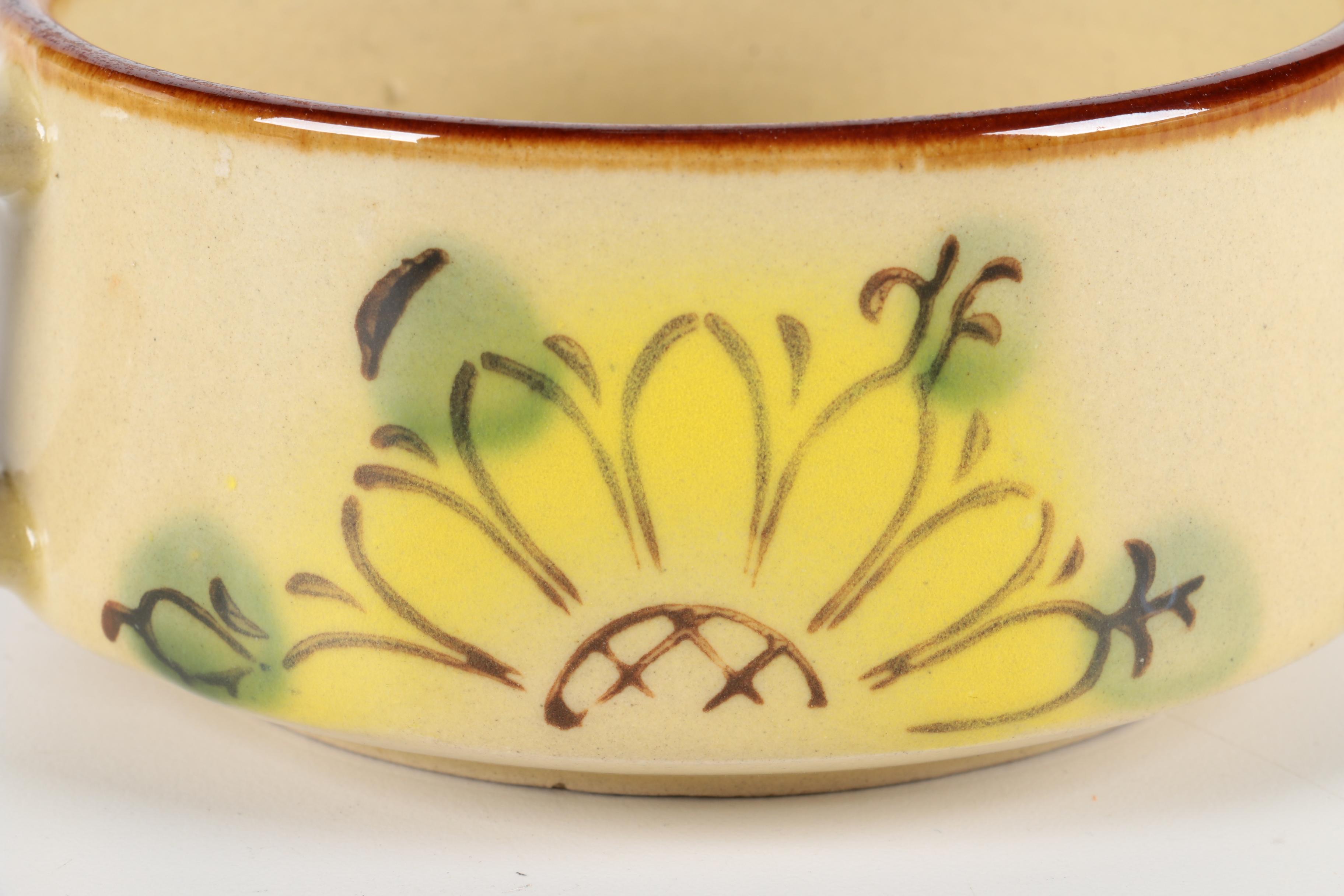 Floral Themed Ceramic Mugs