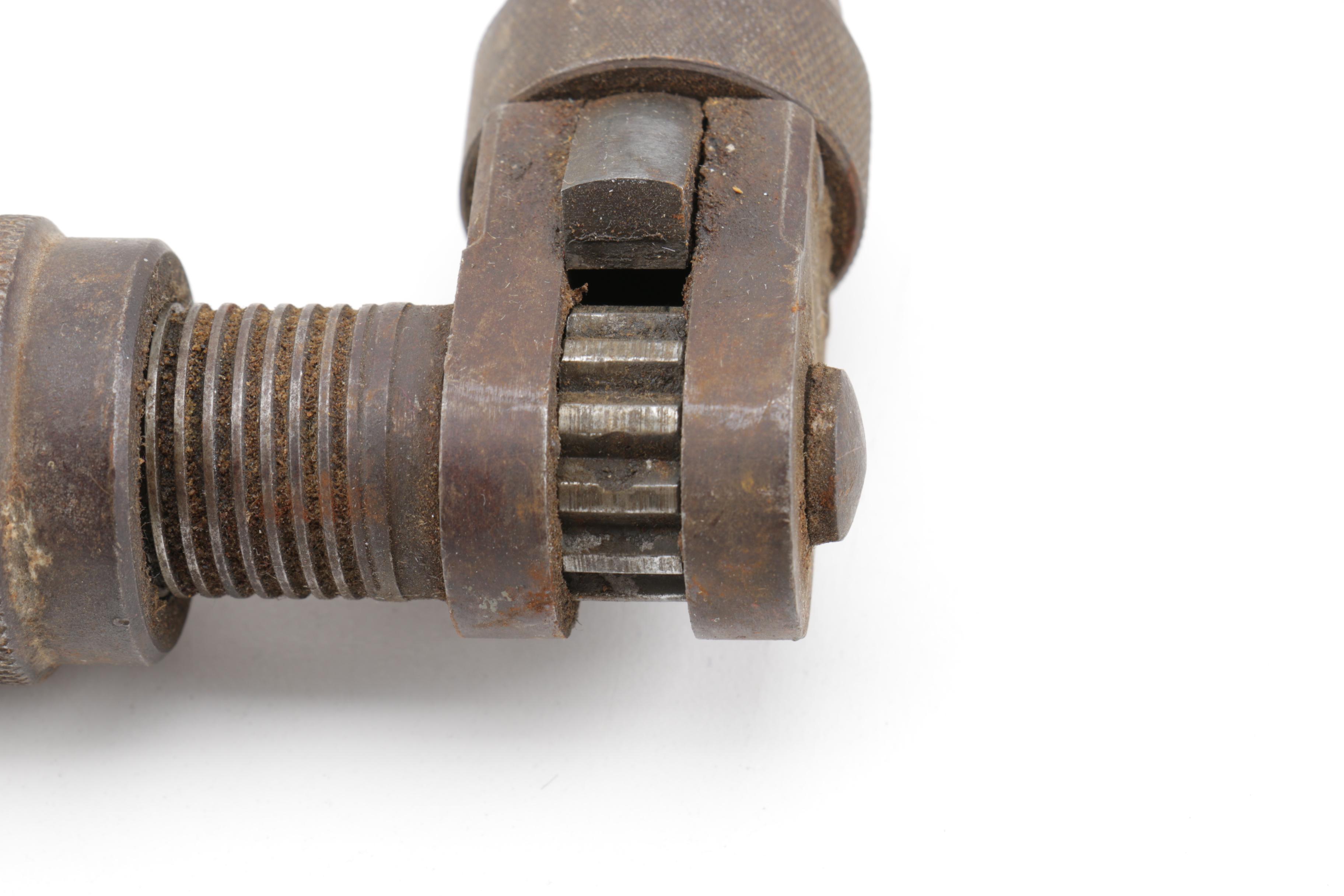 Two Hand Drill Handles and One Drill Bit