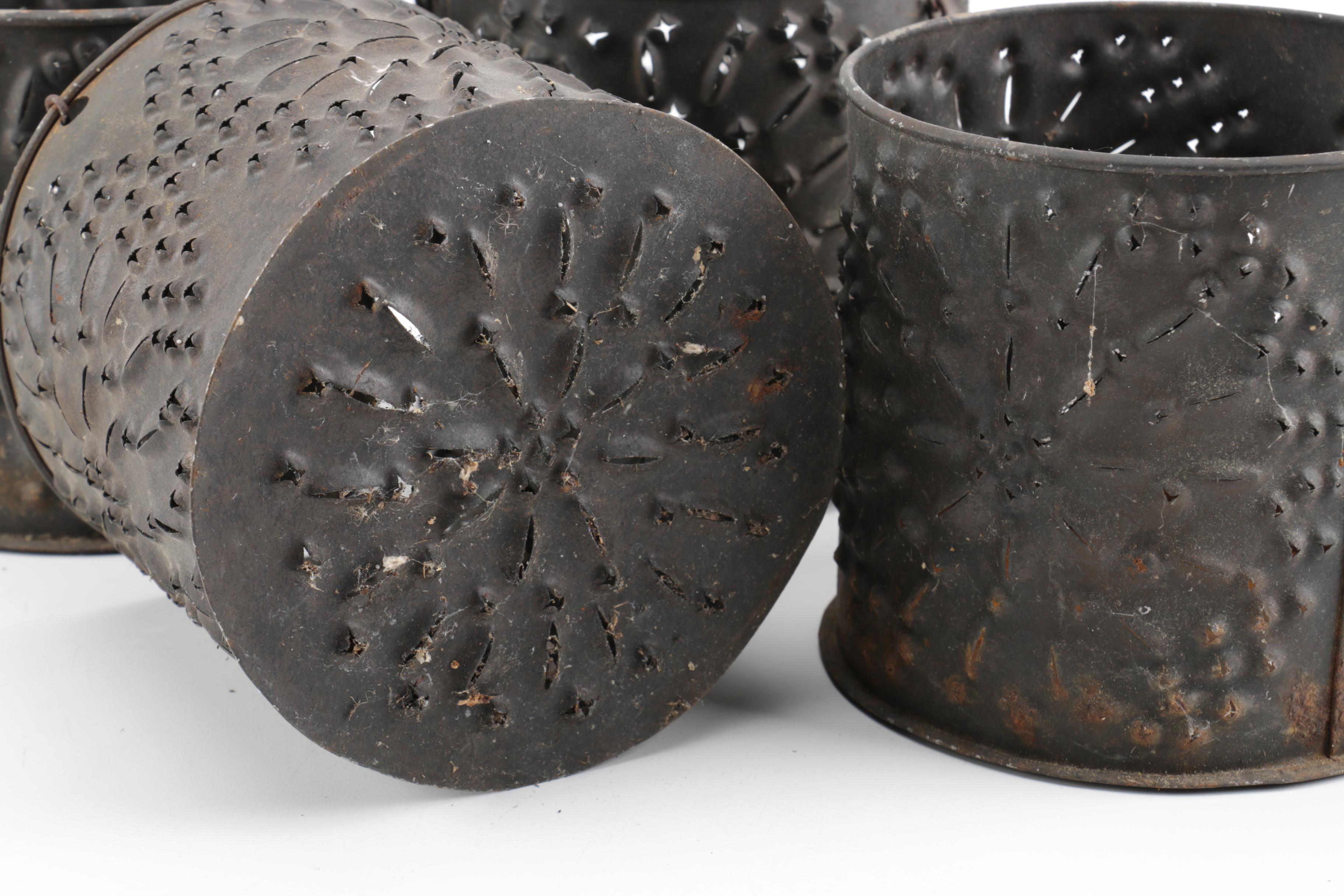 Metal Candle Lanterns