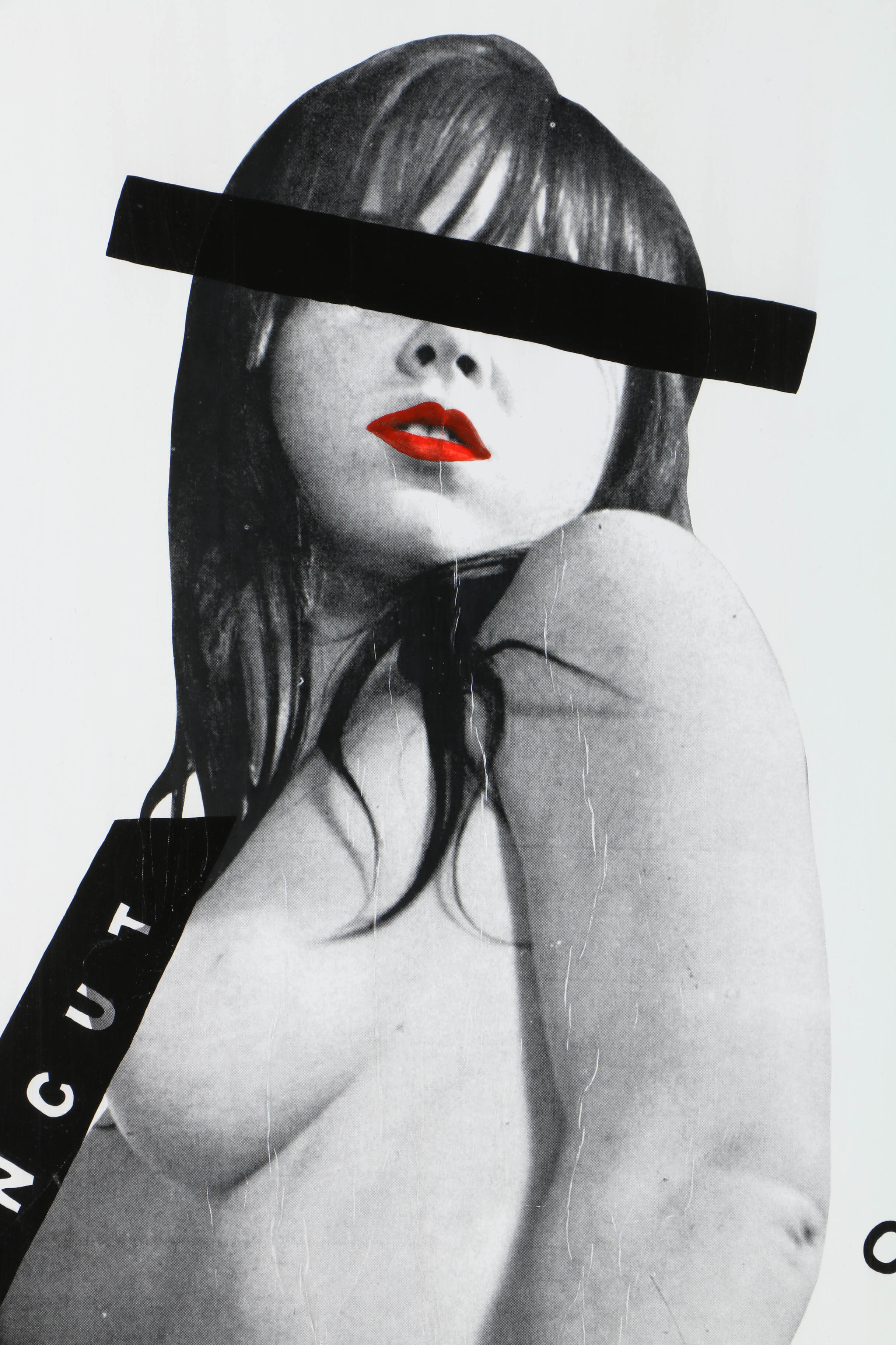 Justin Fontaine Maury Mixed Media on Canvas "Uncut"