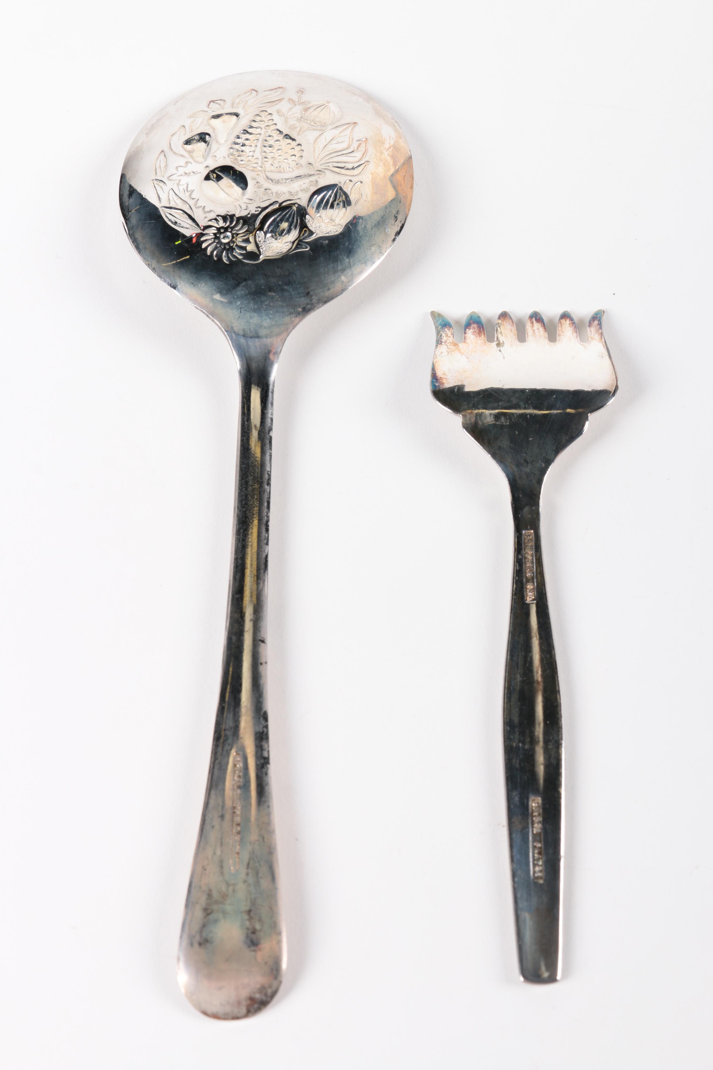 Silver Plate Flatware Featuring International Silver Co.