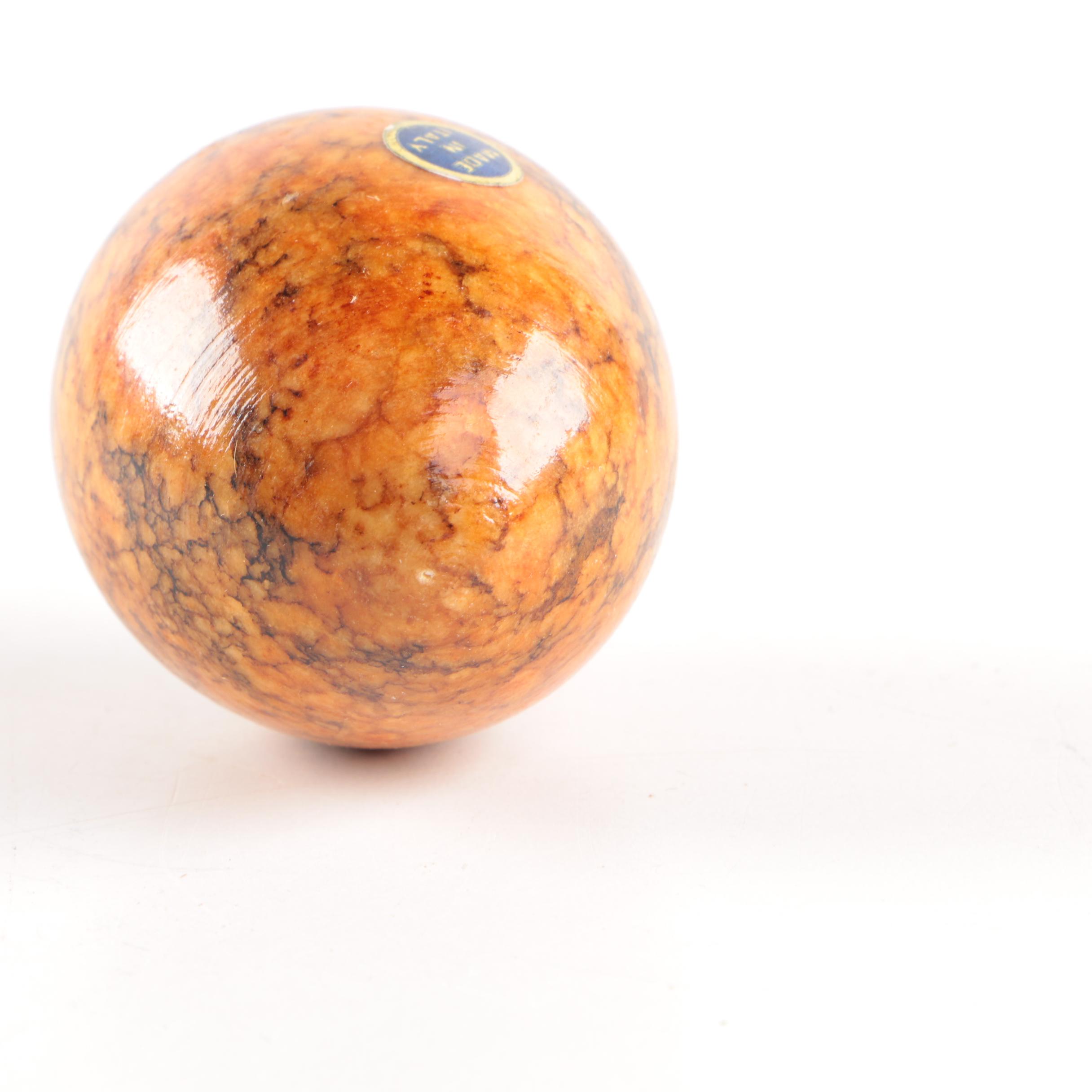 Group of Italian Dyed Alabaster Stone Eggs