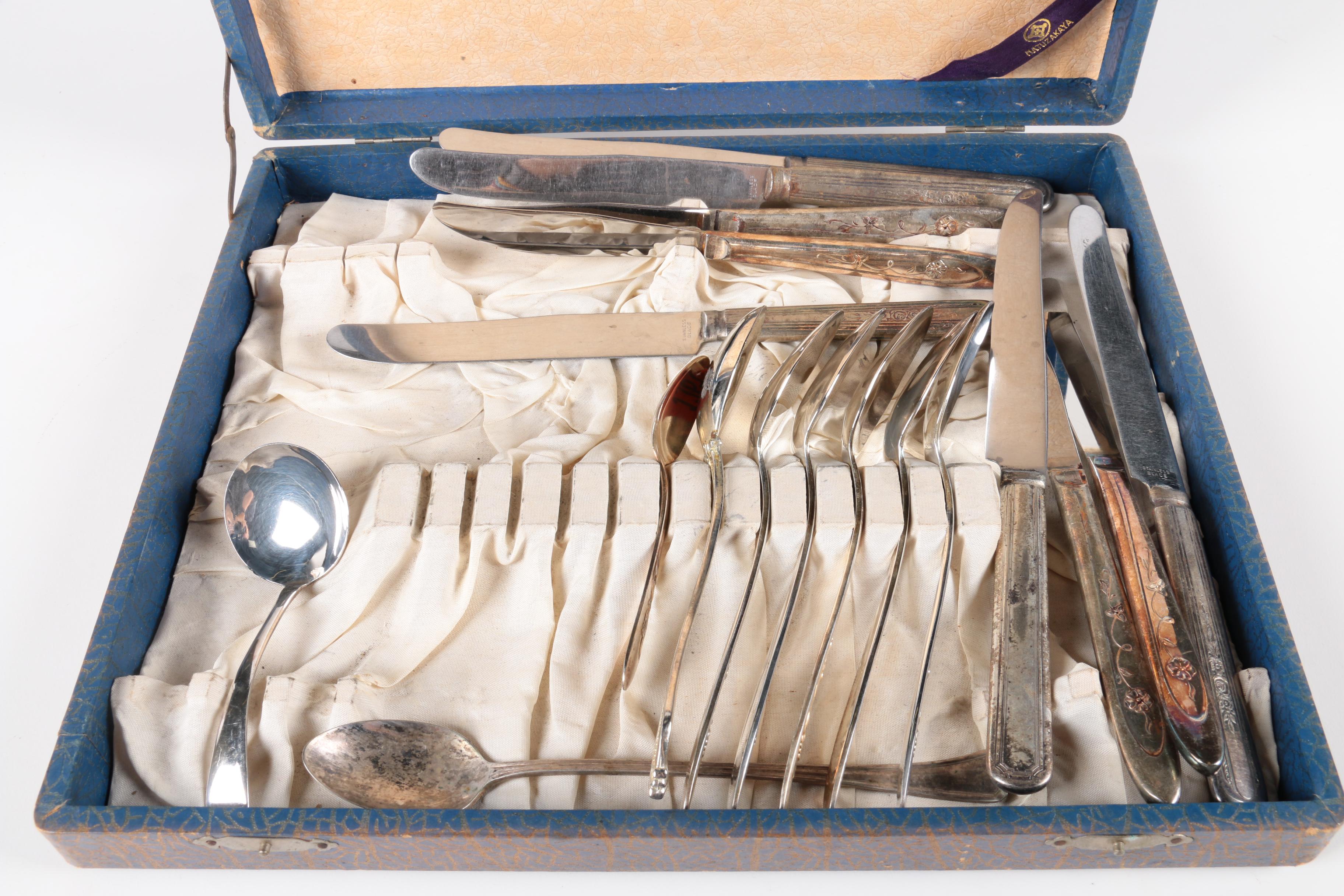 Silver Plate Flatware Featuring International Silver Co.