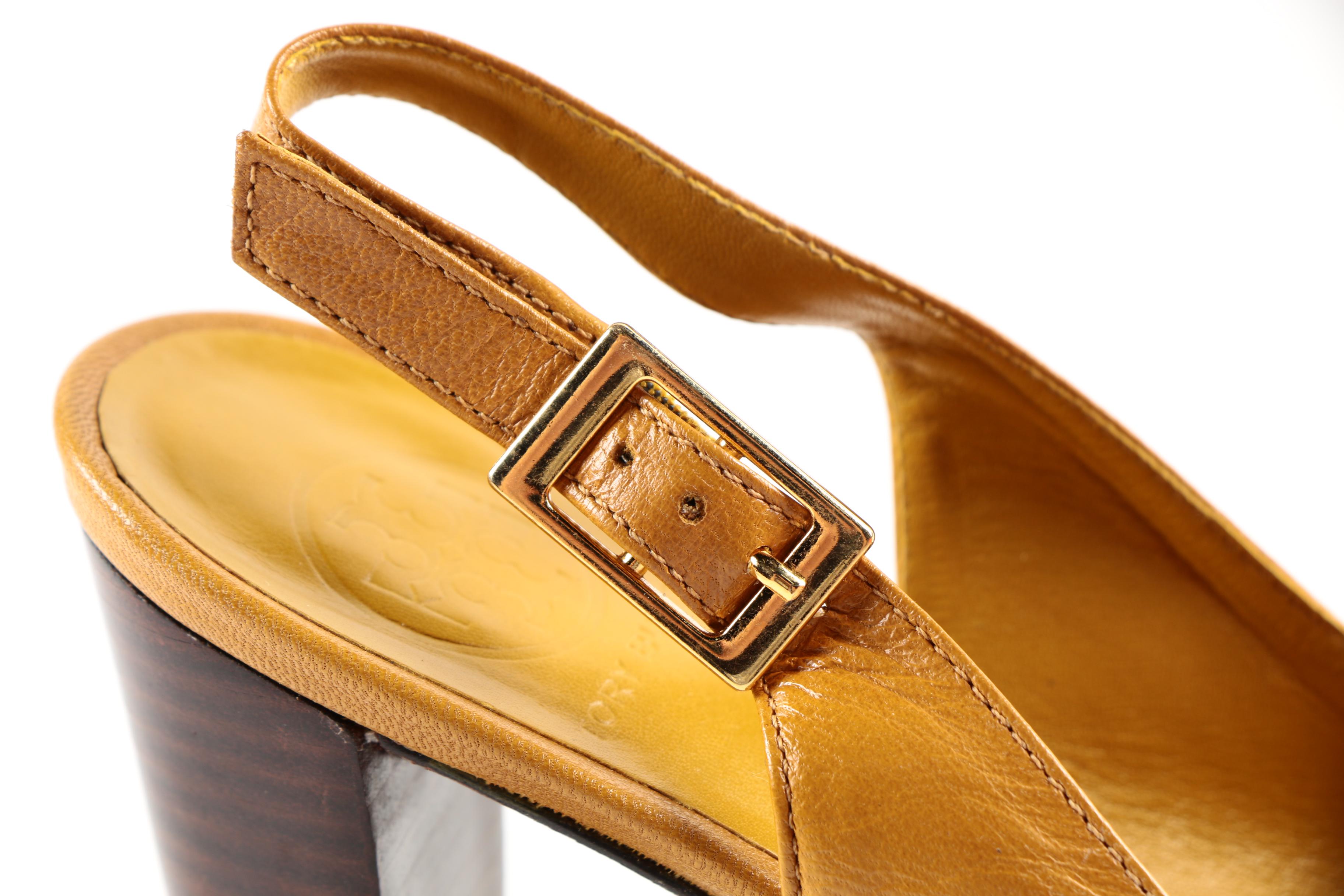 Pair of Tory Burch Slingback Heels