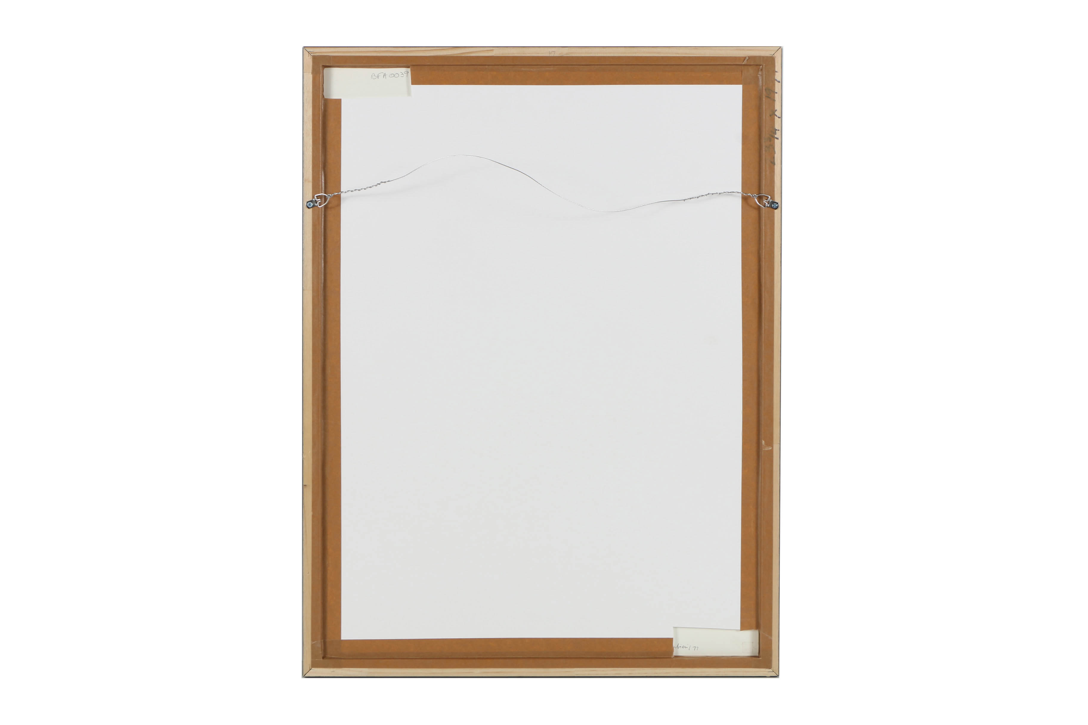 Nicholas Barbieri Graphite Drawing on Incised Paper