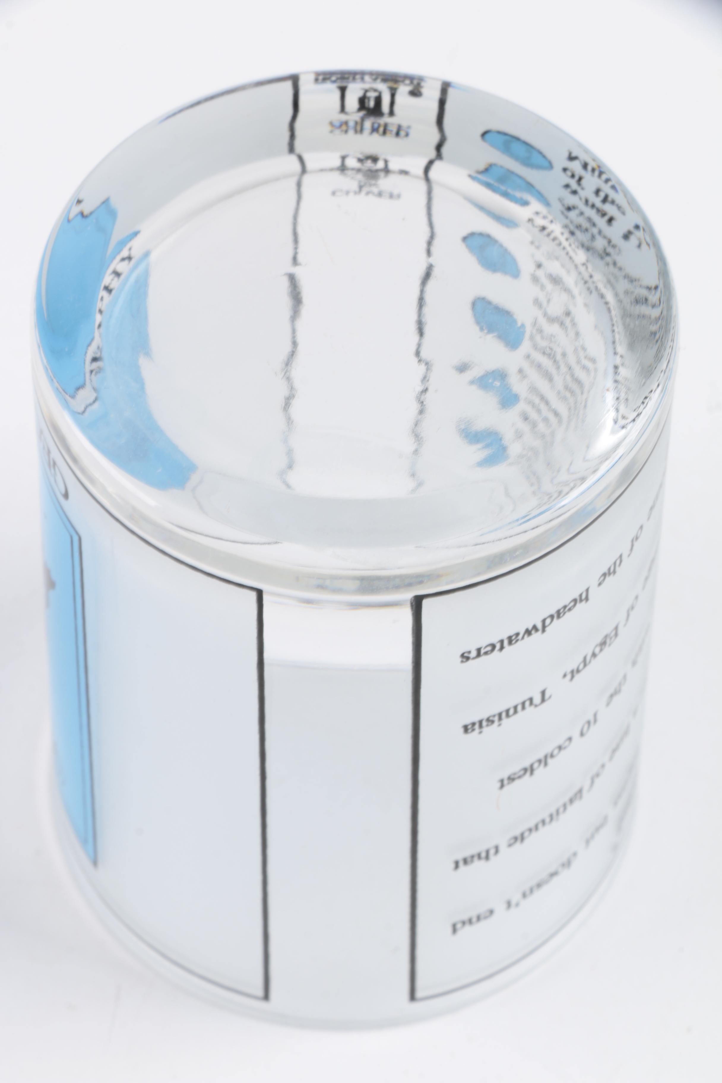 Culver Trivial Pursuit Rocks Glasses