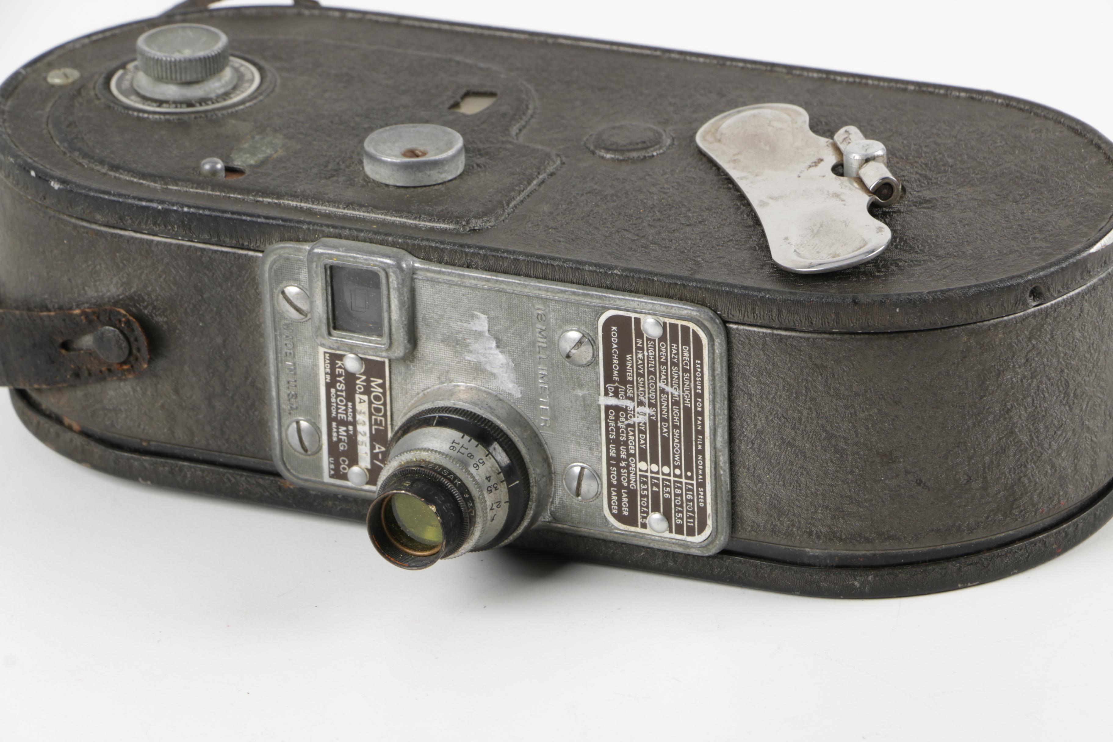 Vintage Keystone 16mm Camera