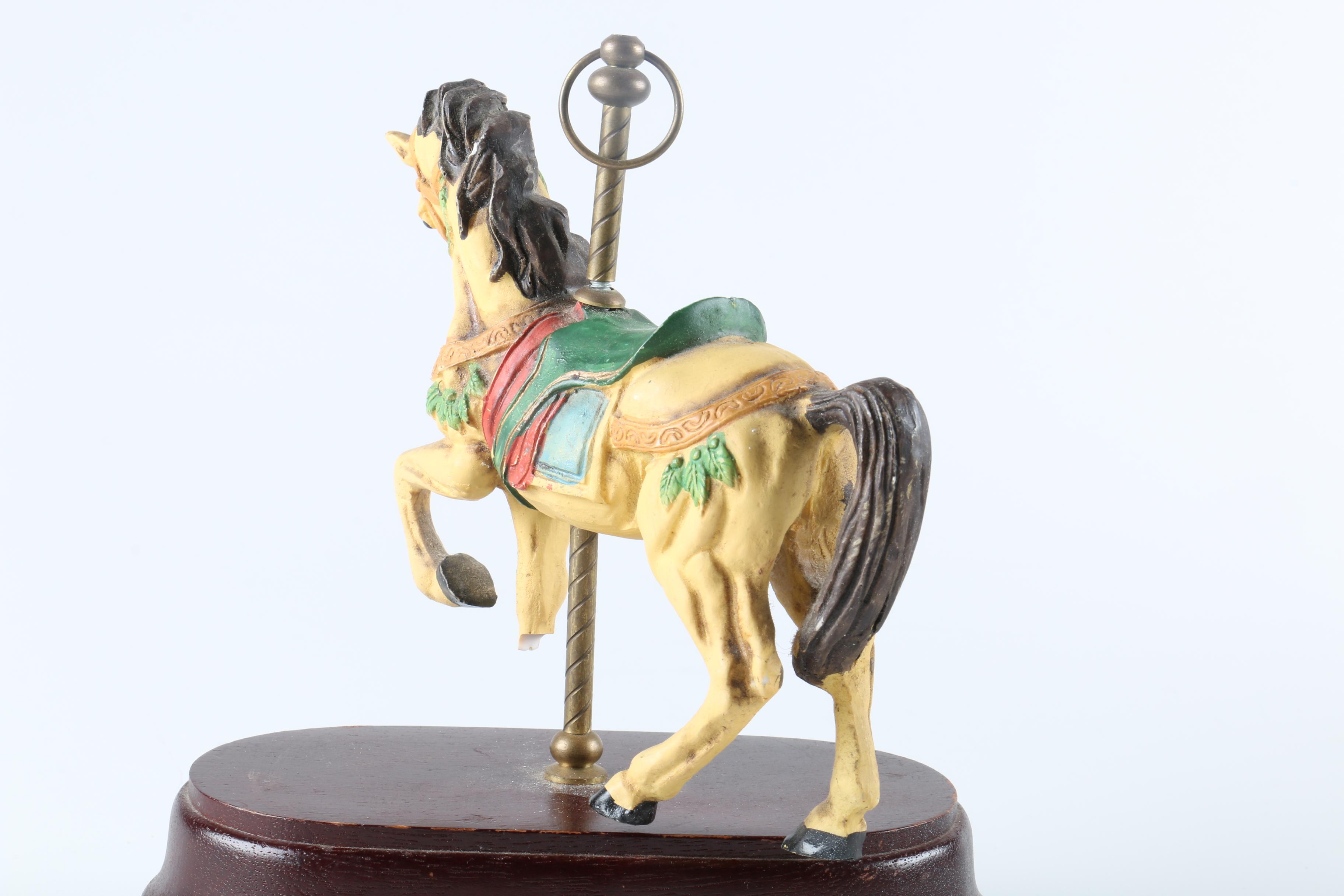Carousel Horse Music Box