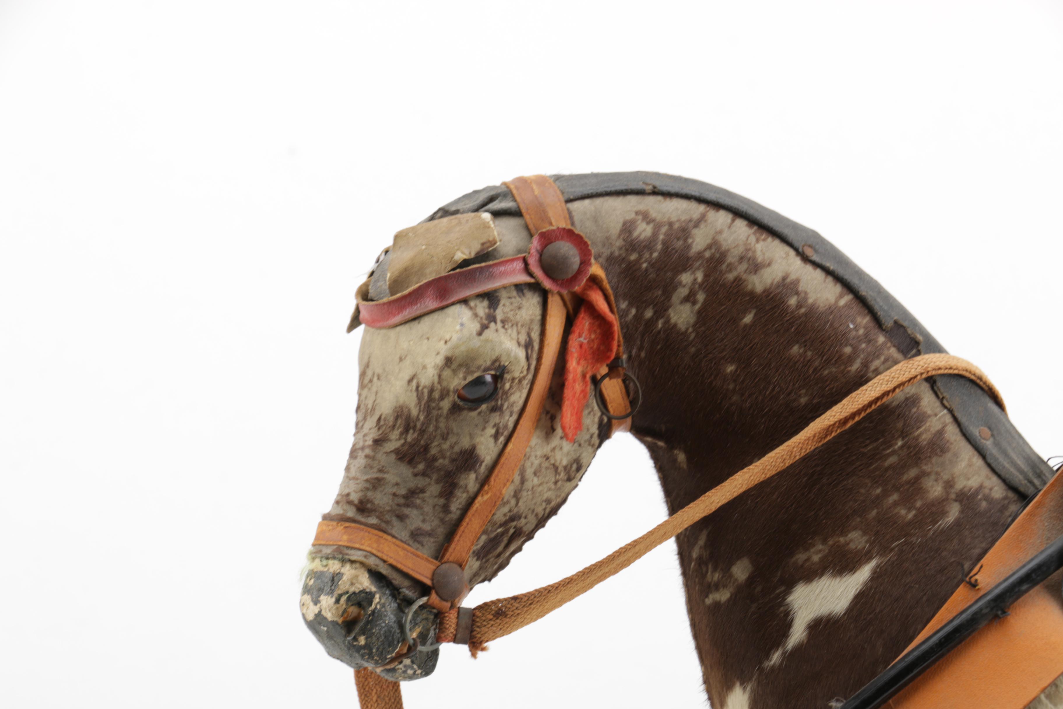 Antique Horse Pull Toy