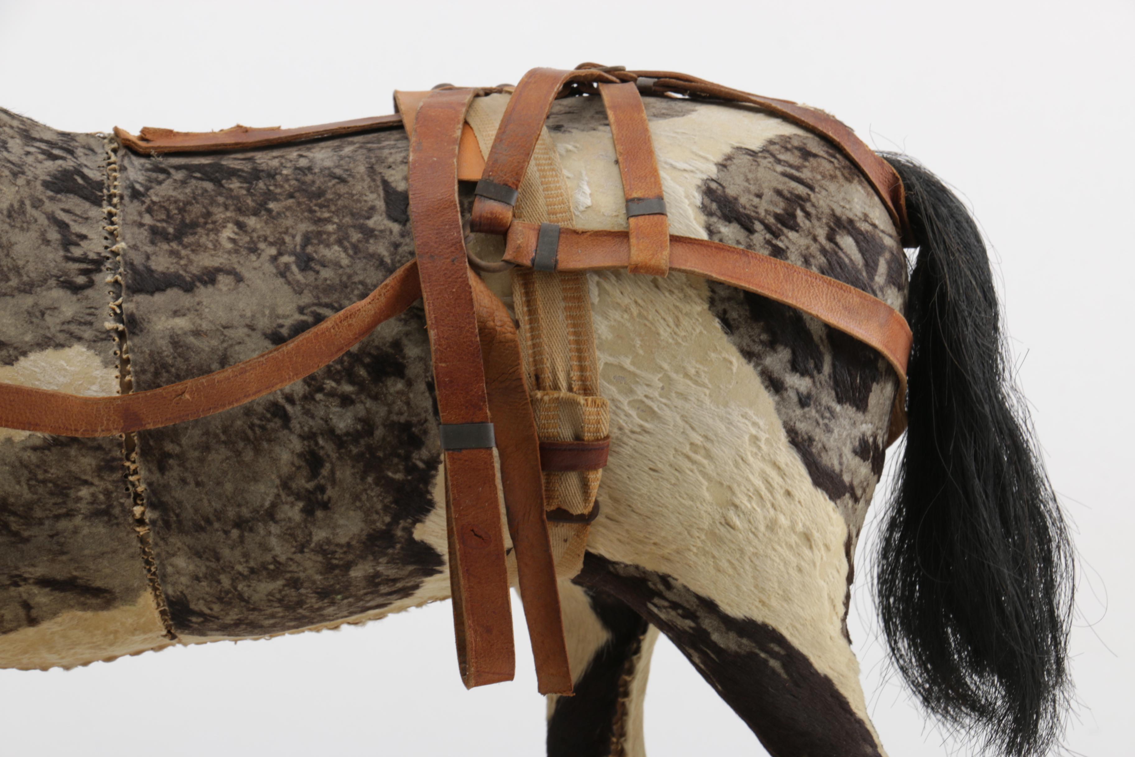 Antique Horse Pull Toy