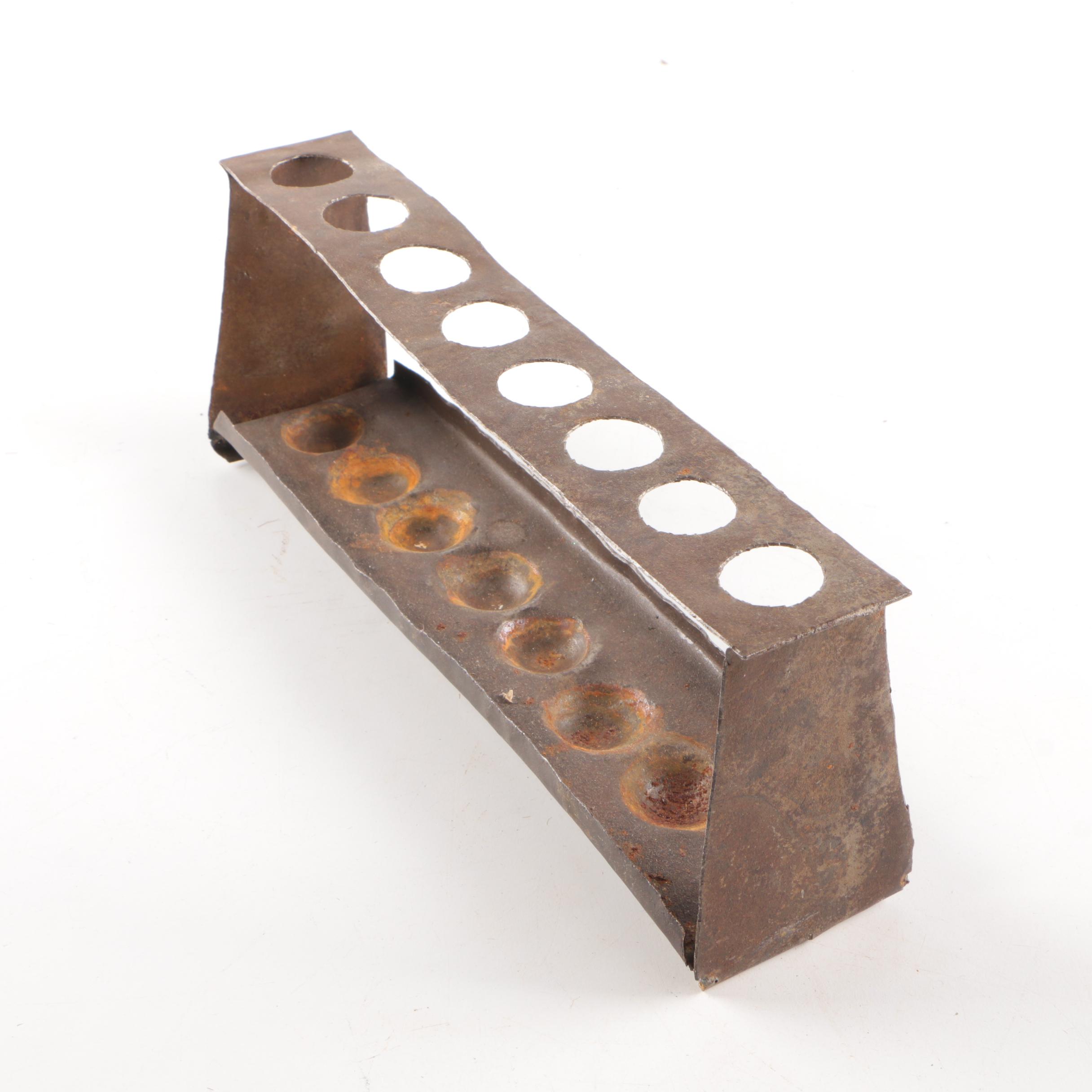 Metal Test Tube Rack