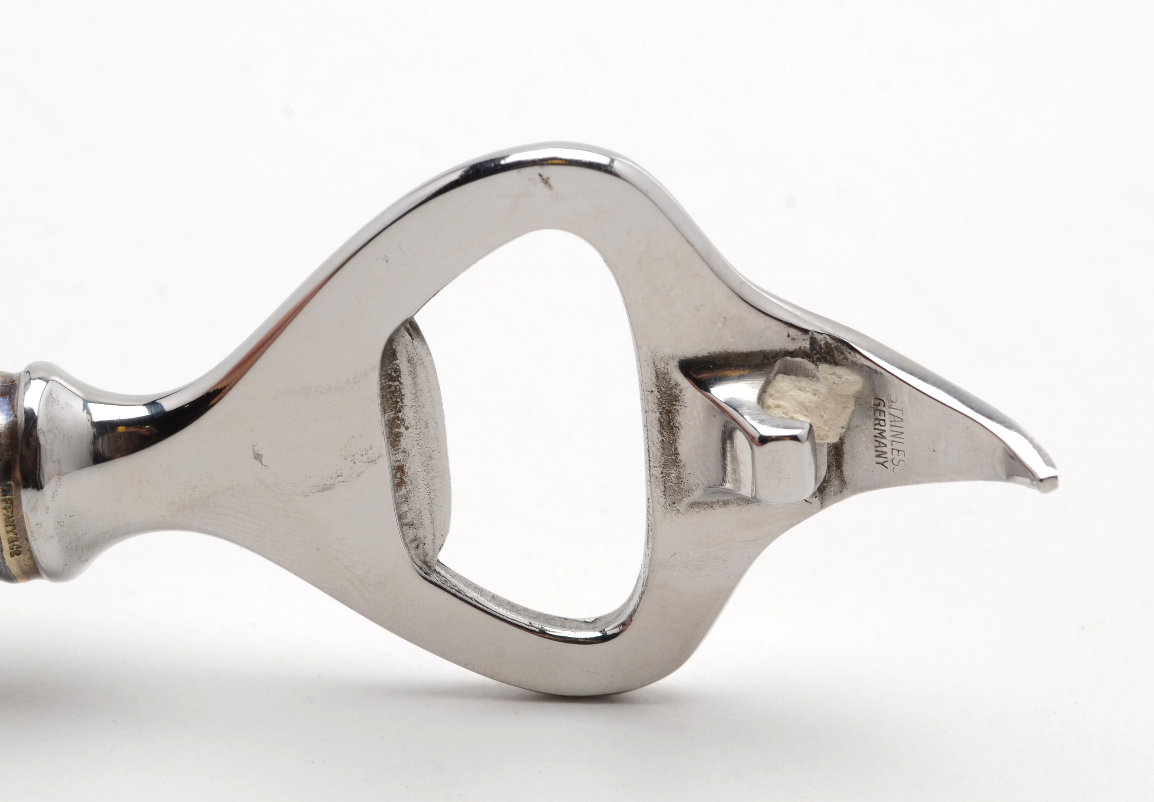 Tiffany & Co. "Bamboo" Bottle Opener and Jigger