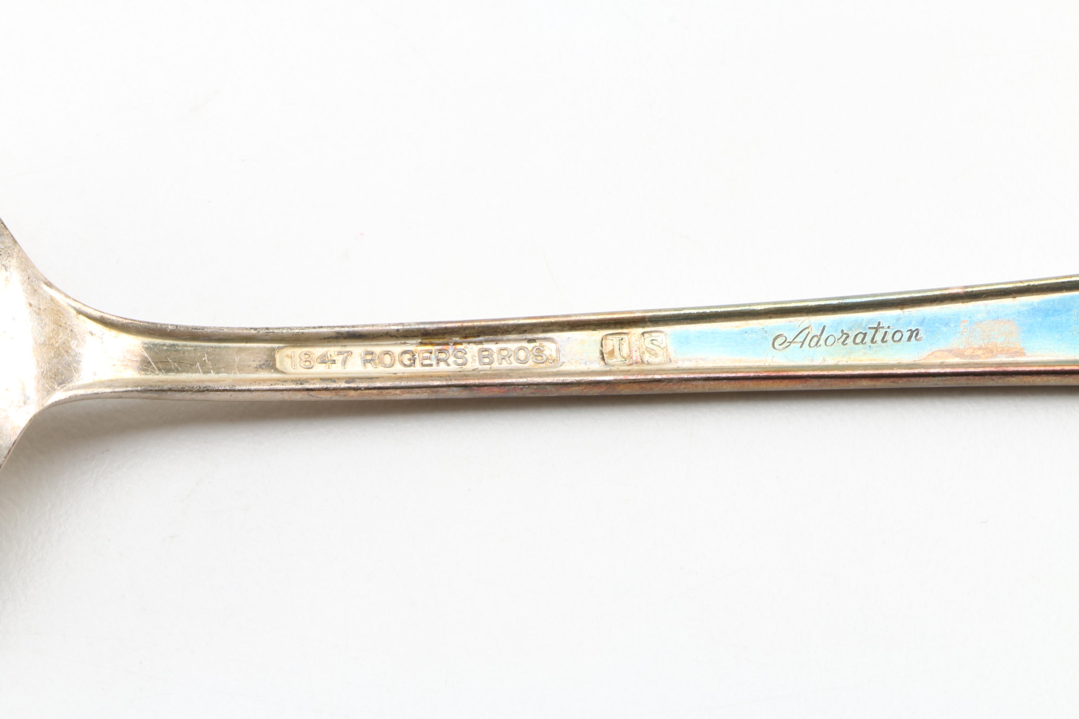 International Silver 1847 Rogers Bros. "Adoration" Silver Plate and More