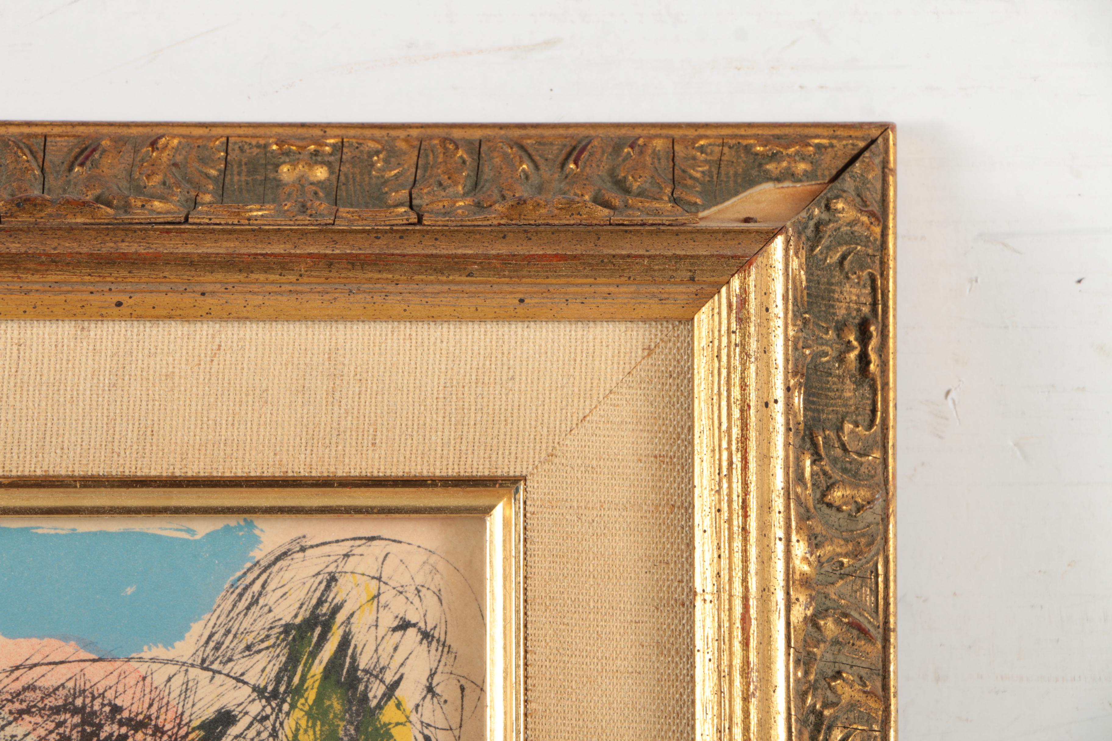 Emile Grausala Limited Edition Lithograph "The Young Girls and the Bird"