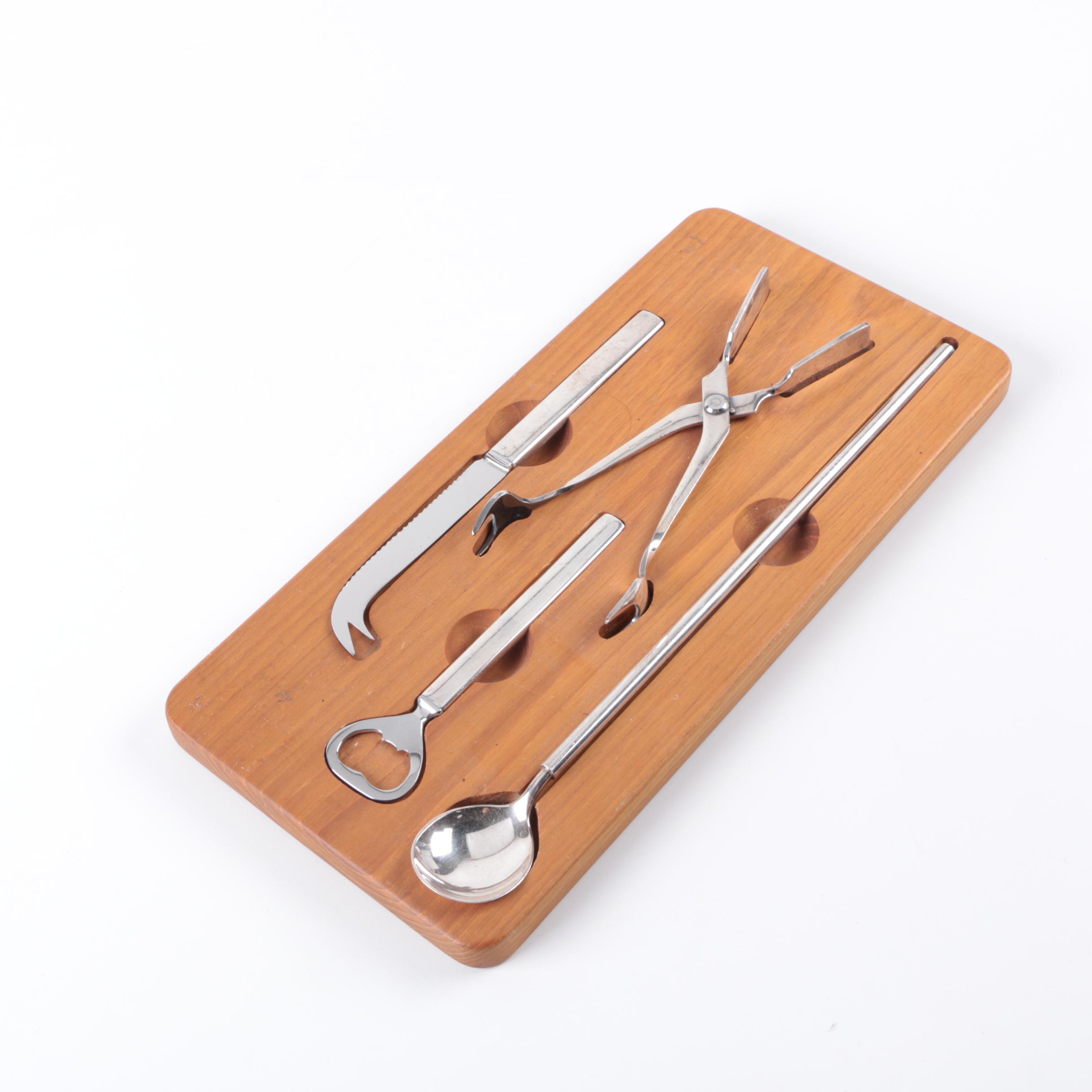Georg Jensen Denmark Bar Tool Set