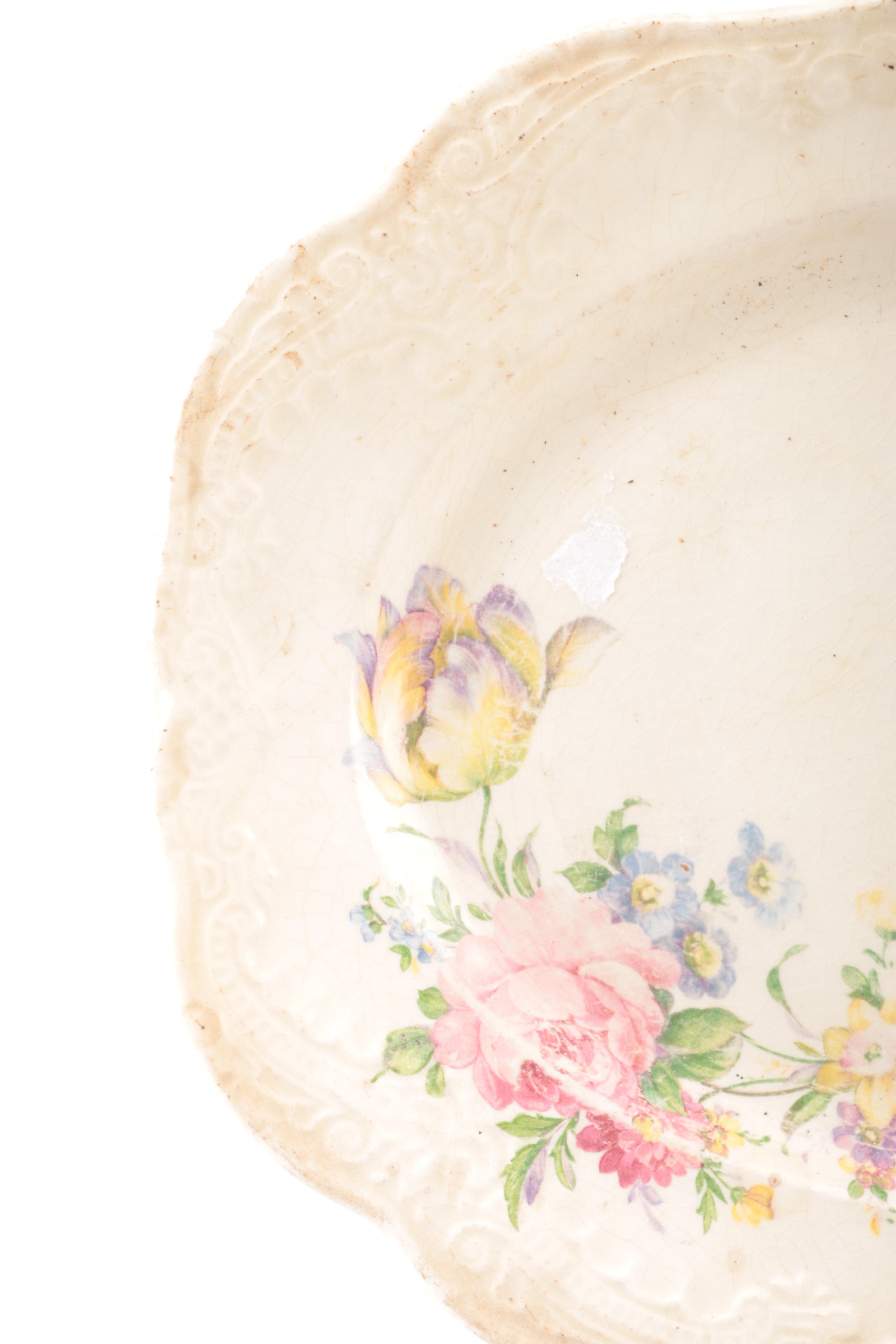 Ceramic Serving Platters including Homer Laughlin