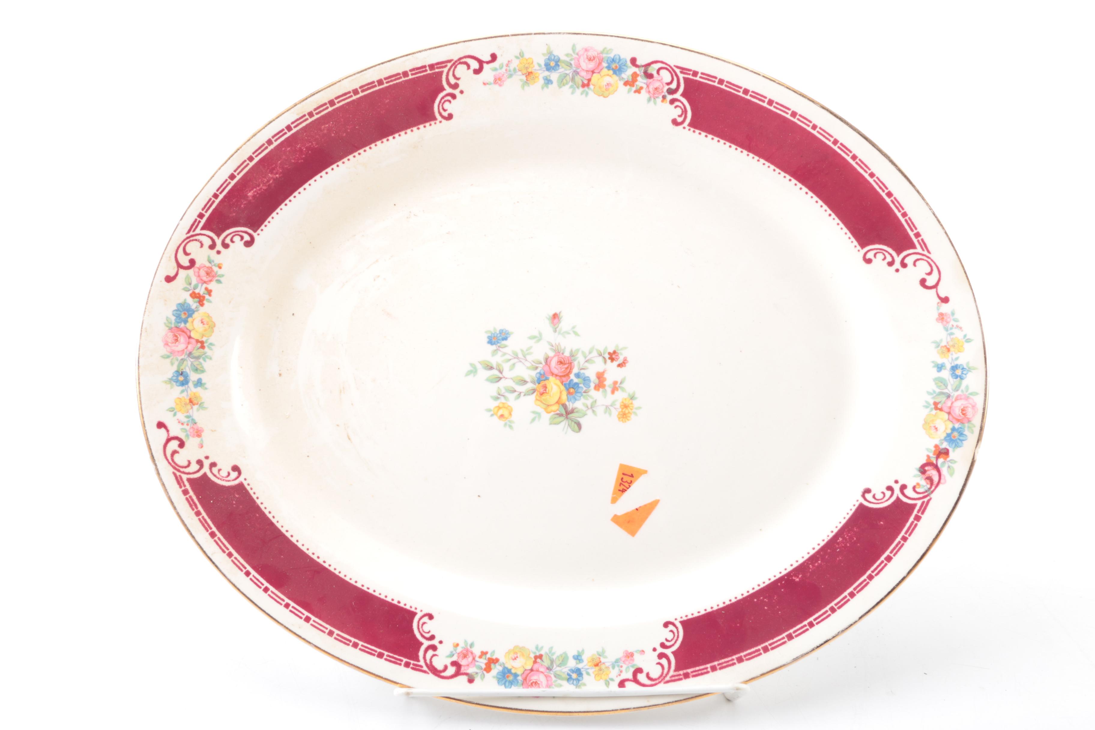 Ceramic Serving Platters including Homer Laughlin