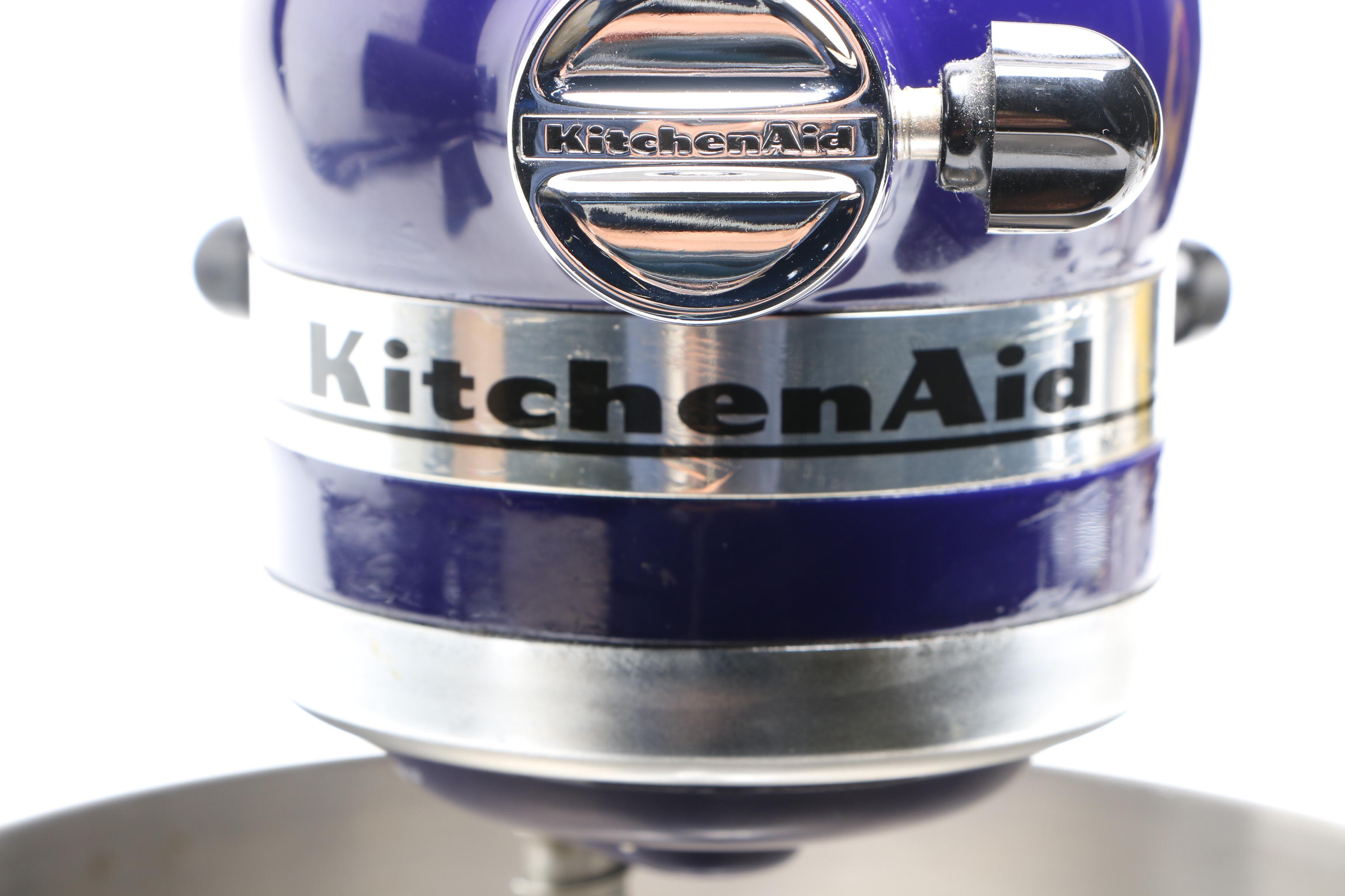 KitchenAid Cobalt Blue Stand Mixer and Accessories