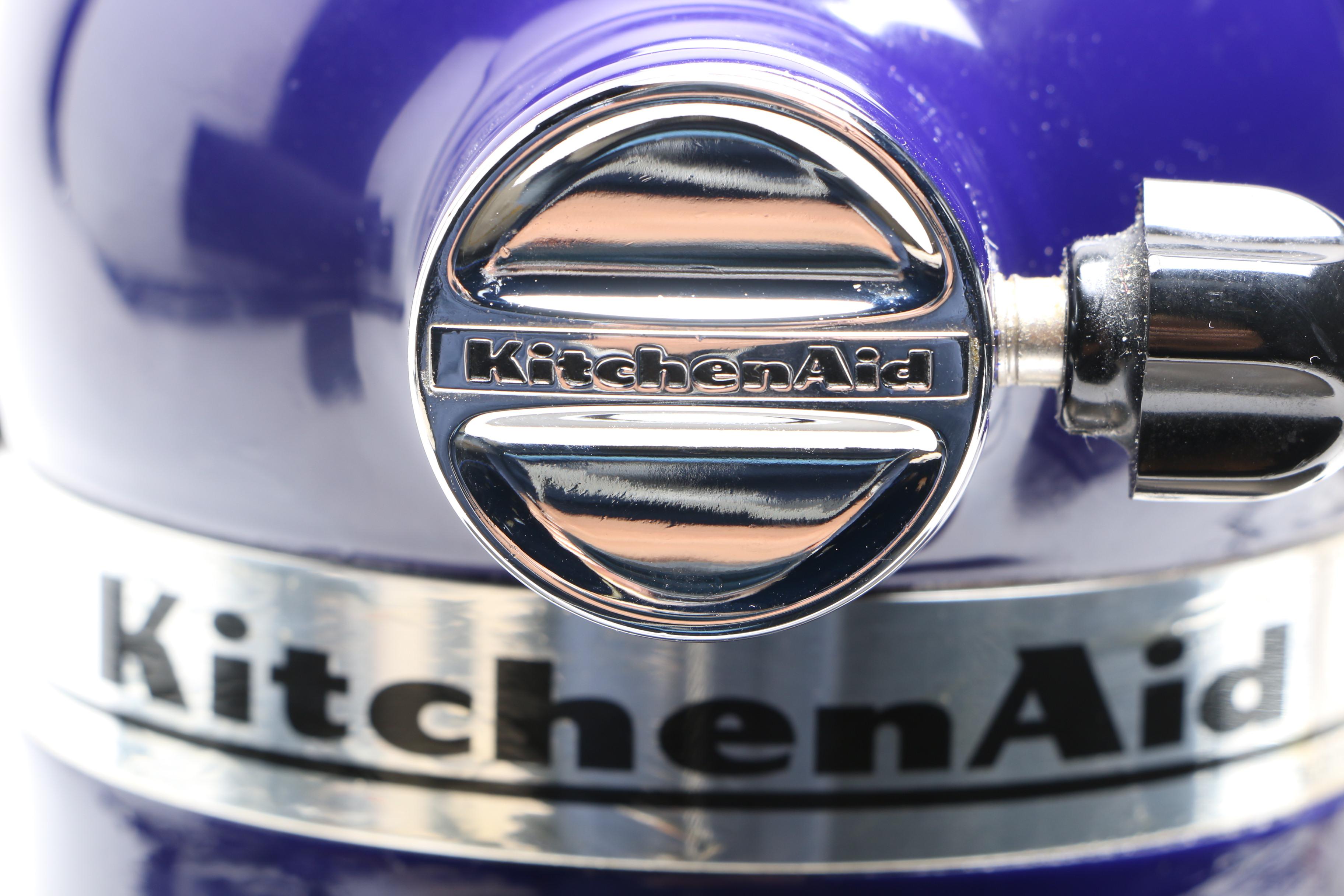 KitchenAid Cobalt Blue Stand Mixer and Accessories