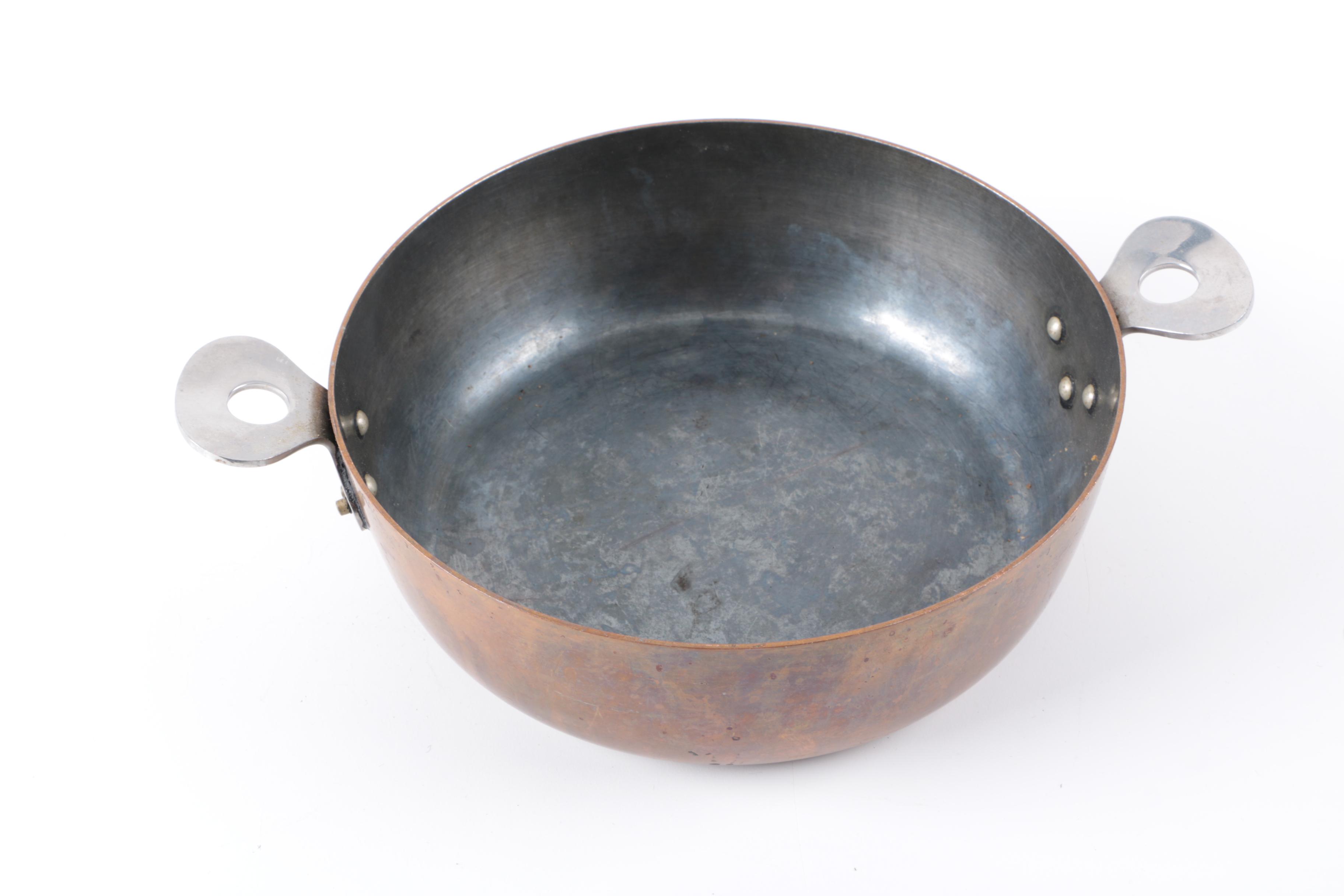 Danish Copper Cooking Pot by Cohr