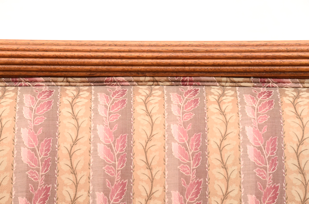 Vintage Duncan Phyfe Style Upholstered Sofa