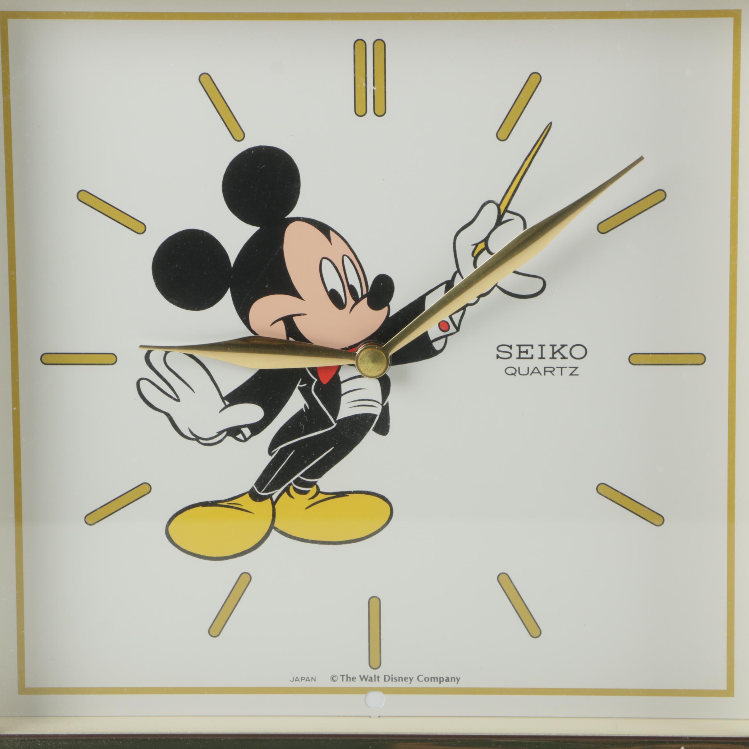 Disney Characters Seiko Musical Wall Clock