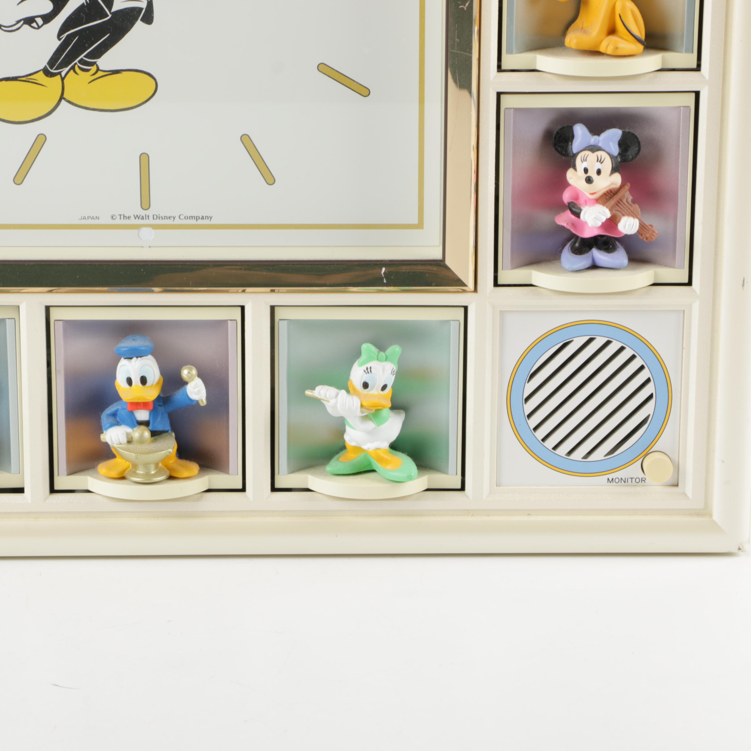 Disney Characters Seiko Musical Wall Clock