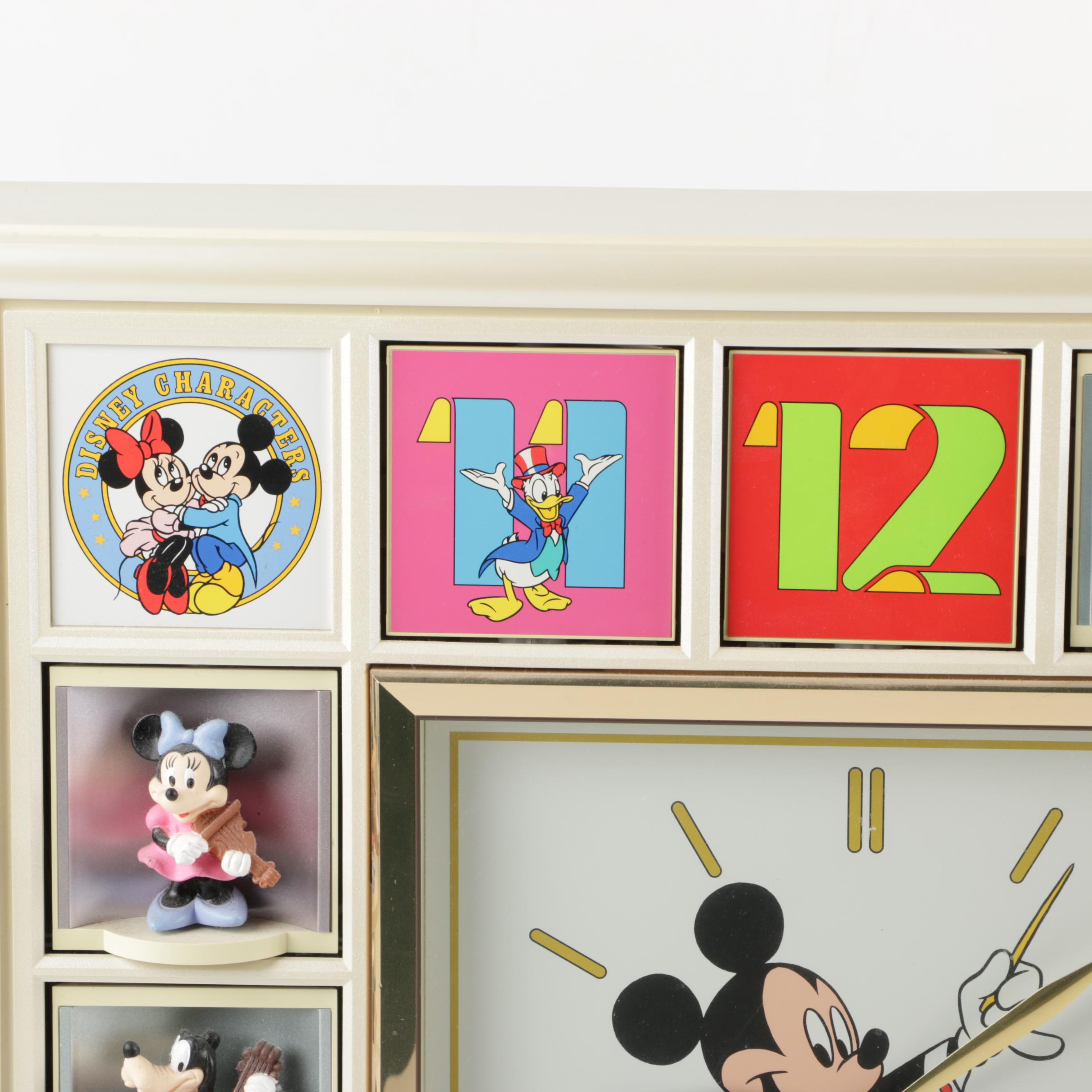Disney Characters Seiko Musical Wall Clock