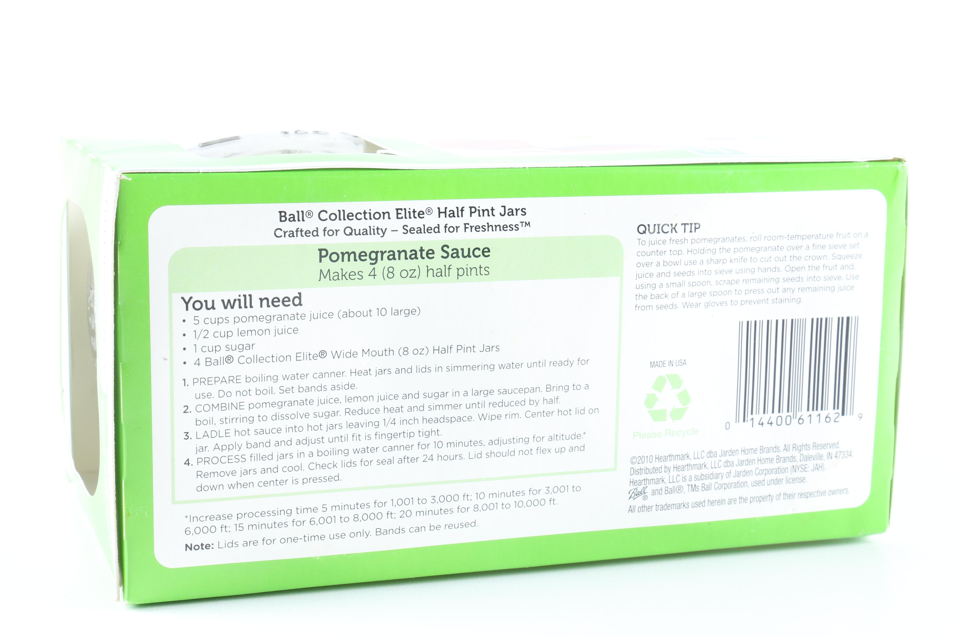 Seven Boxes of Ball Hall Pint Mason Jars