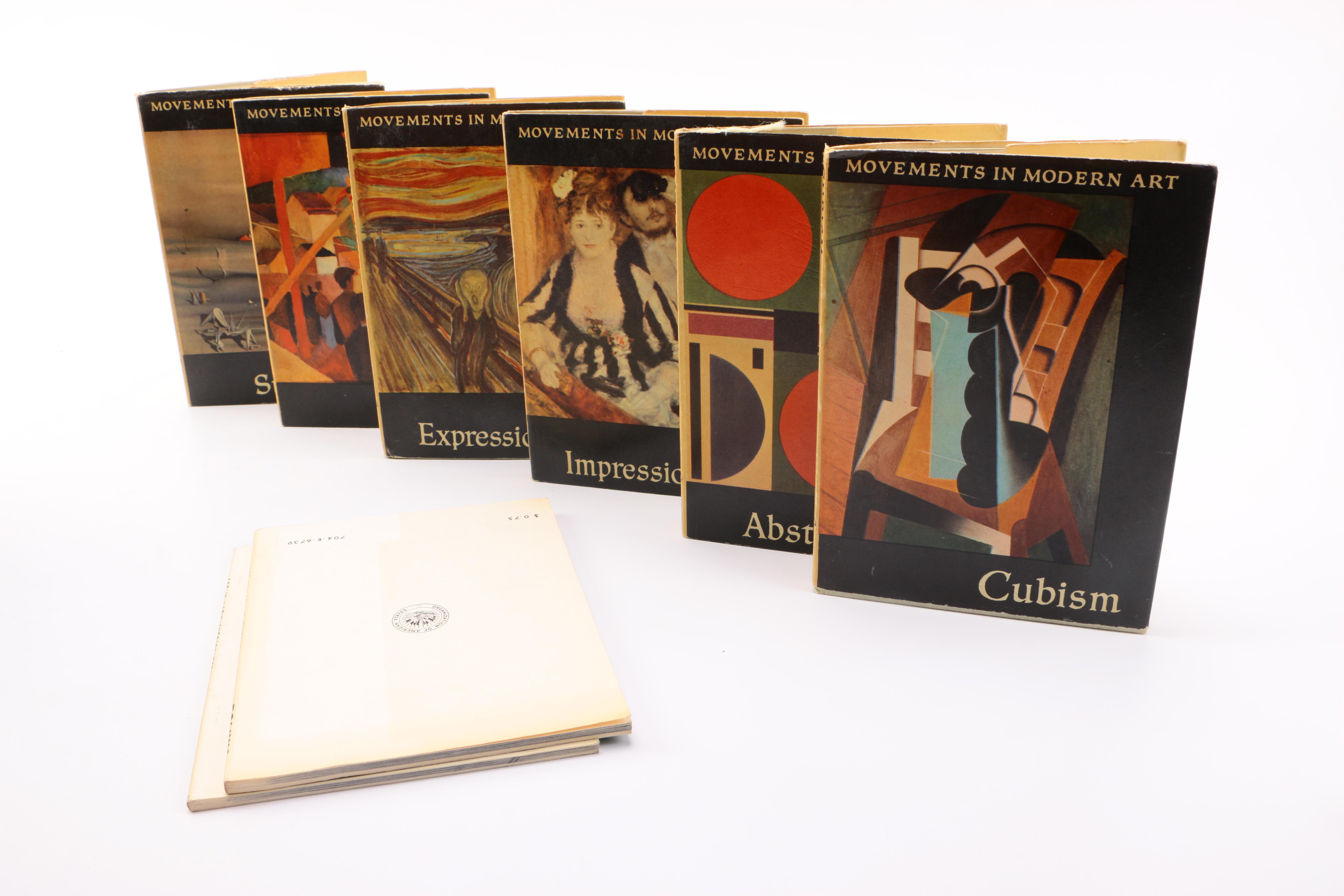 Assortment of Vintage Art Books