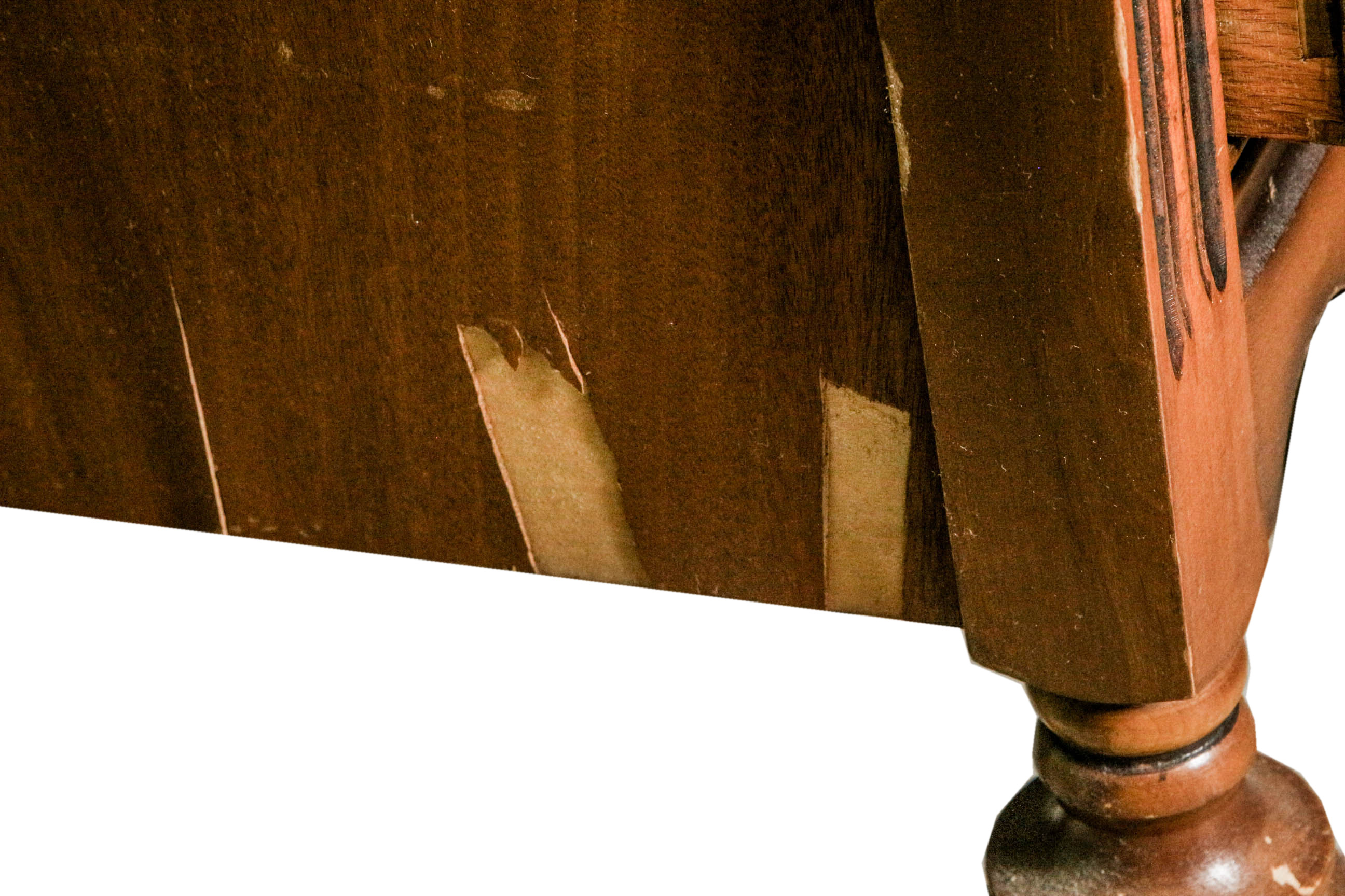 Jacobean Revival Style Vanity with Bench