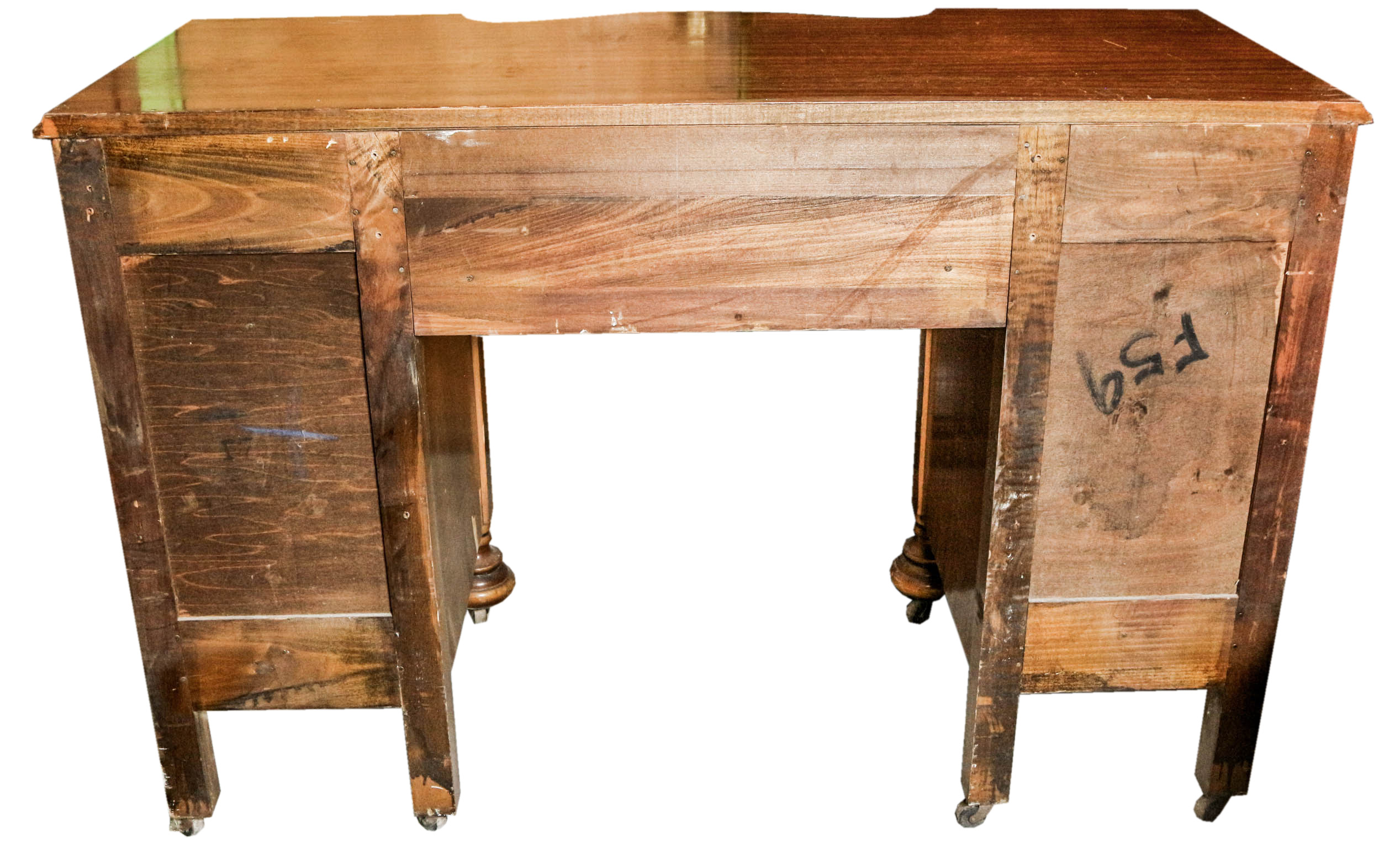 Jacobean Revival Style Vanity with Bench