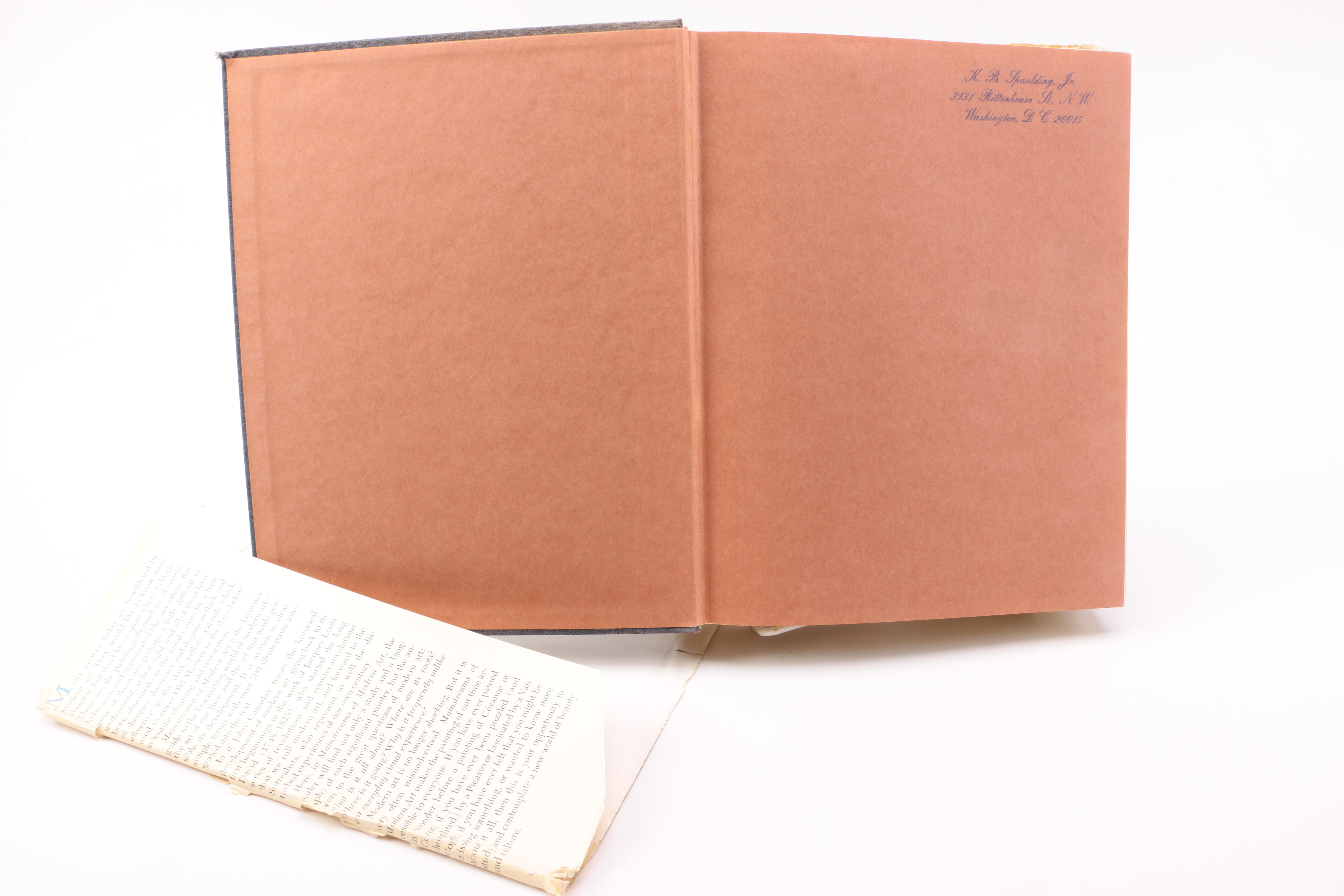 Assortment of Vintage Art Books