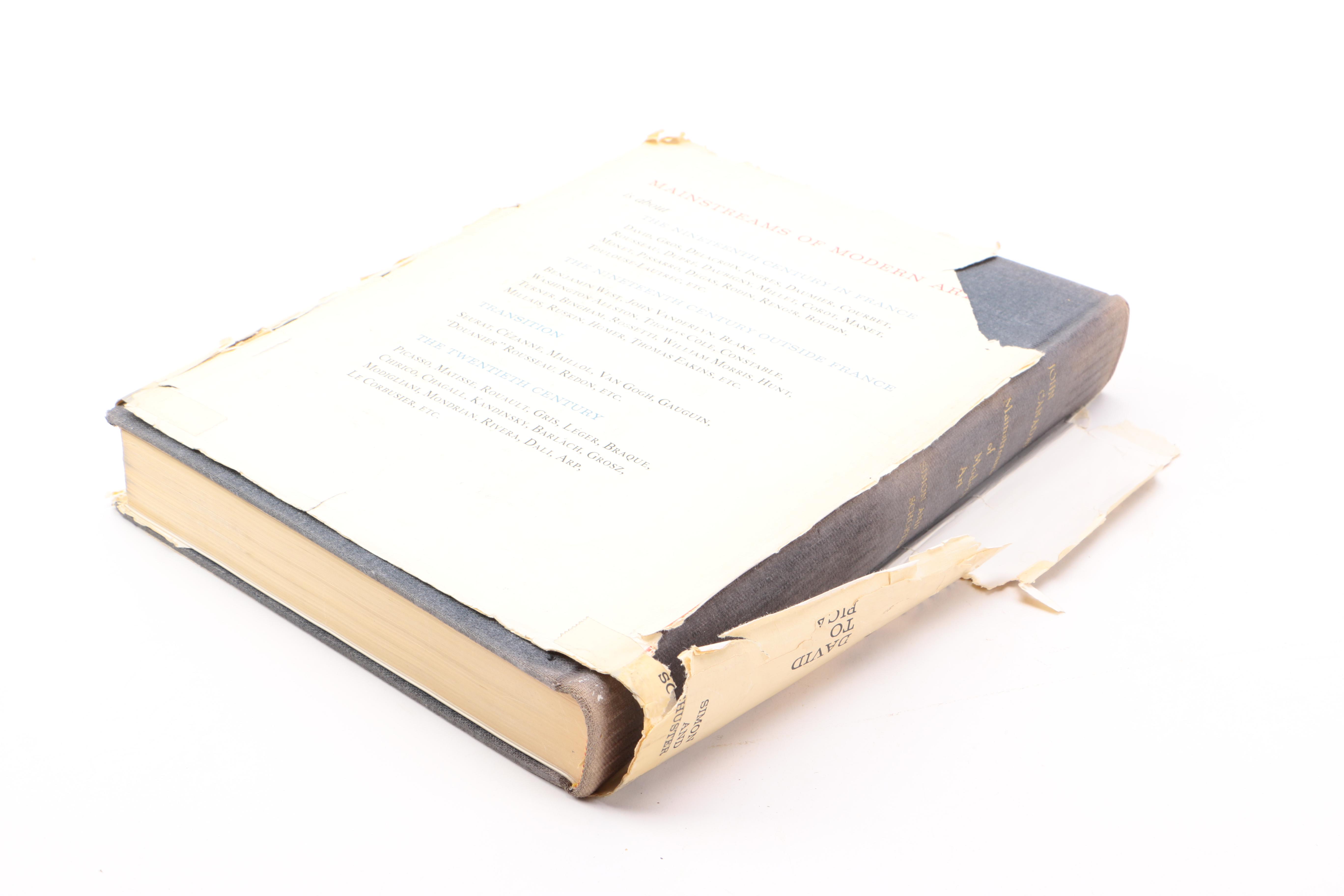 Assortment of Vintage Art Books